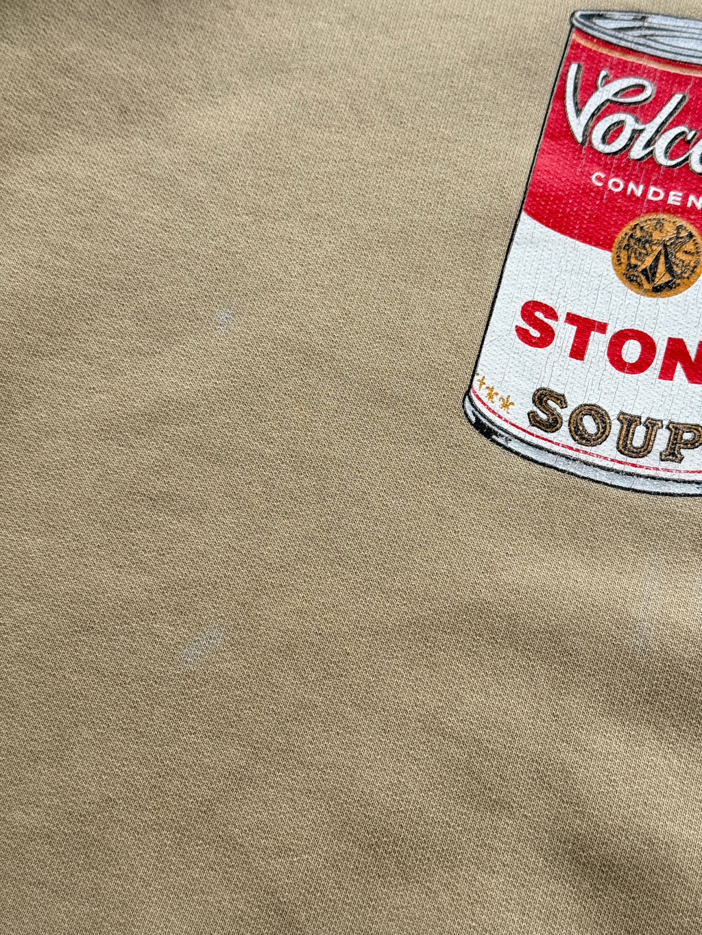 Volcom Stone Soup Campbell's Parody Vintage Sweatshirt - Large