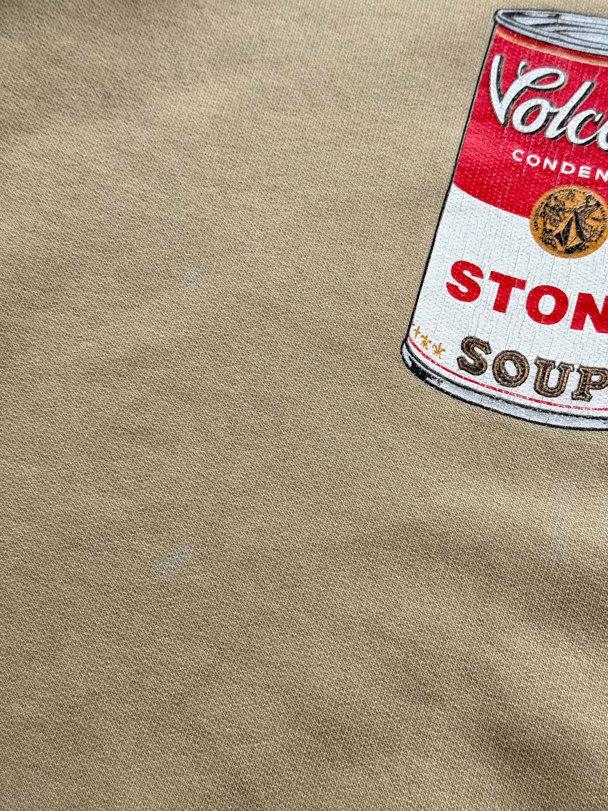 Volcom Stone Soup Campbell's Parody Vintage Sweatshirt - Large