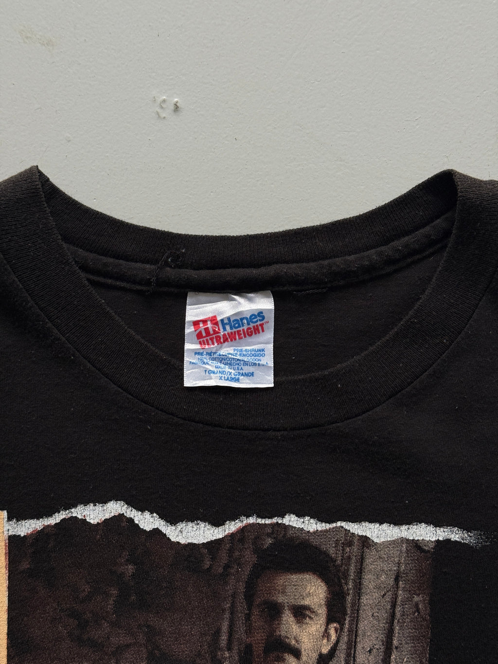 Black Aaron Tippin 90's Vintage Single Stitch Graphic T-Shirt - XL