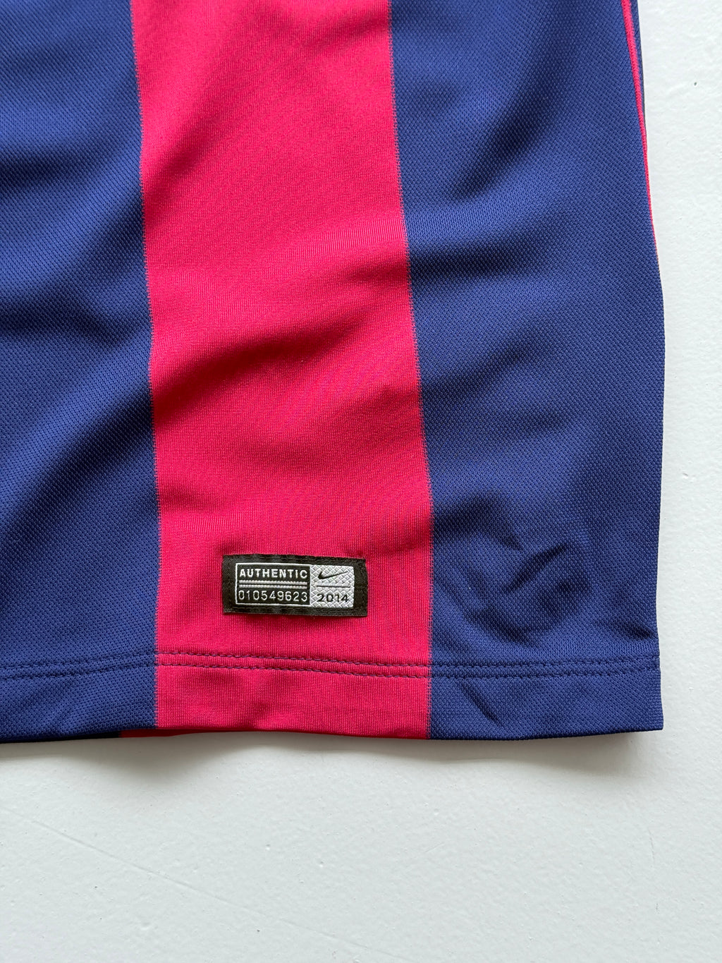 Nike FC Barcelona Qatar Airways 2014 Home Football Shirt - 2XL