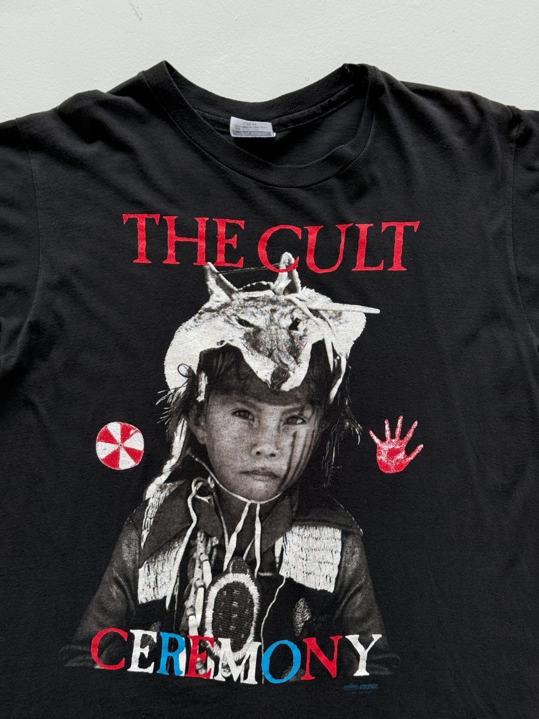 The Cult Ceremony Ceremonial Stomp Tour 90s Vintage Single Stitch T-Shirt - Medi