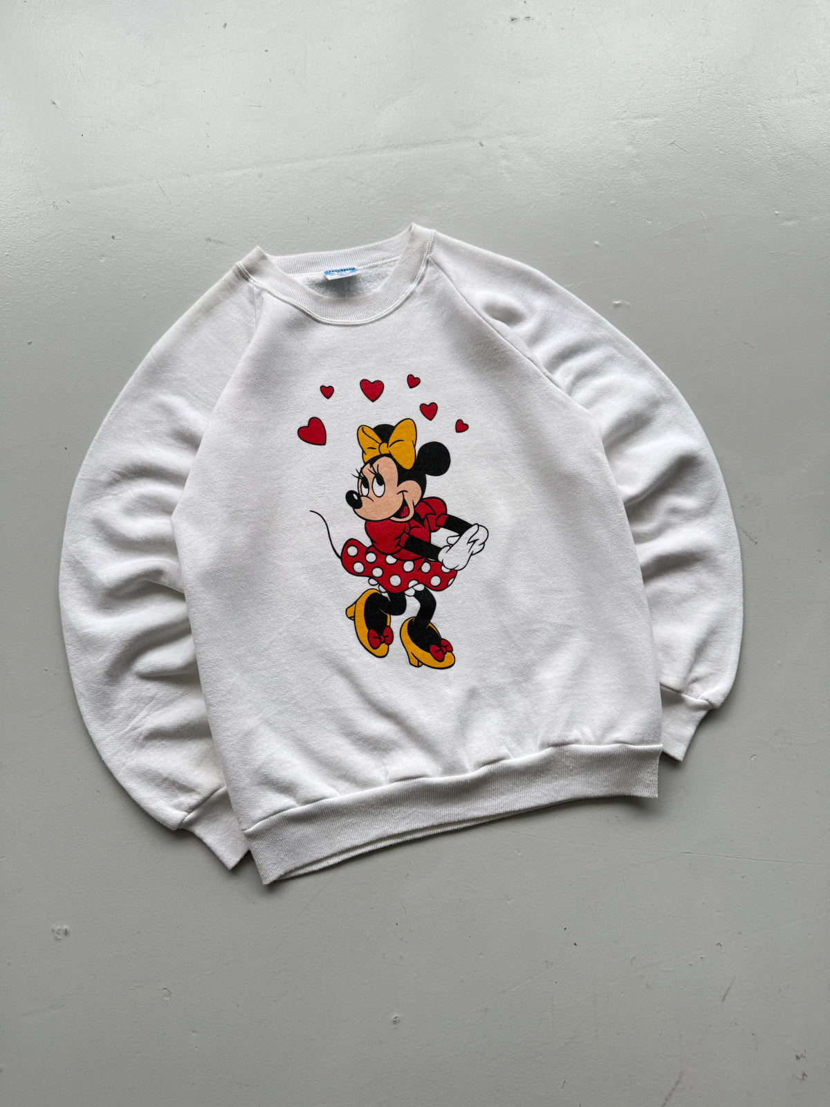 Disney Minnie Mouse Character Fashions 80's Vintage Sweatshirt - Small 6/8