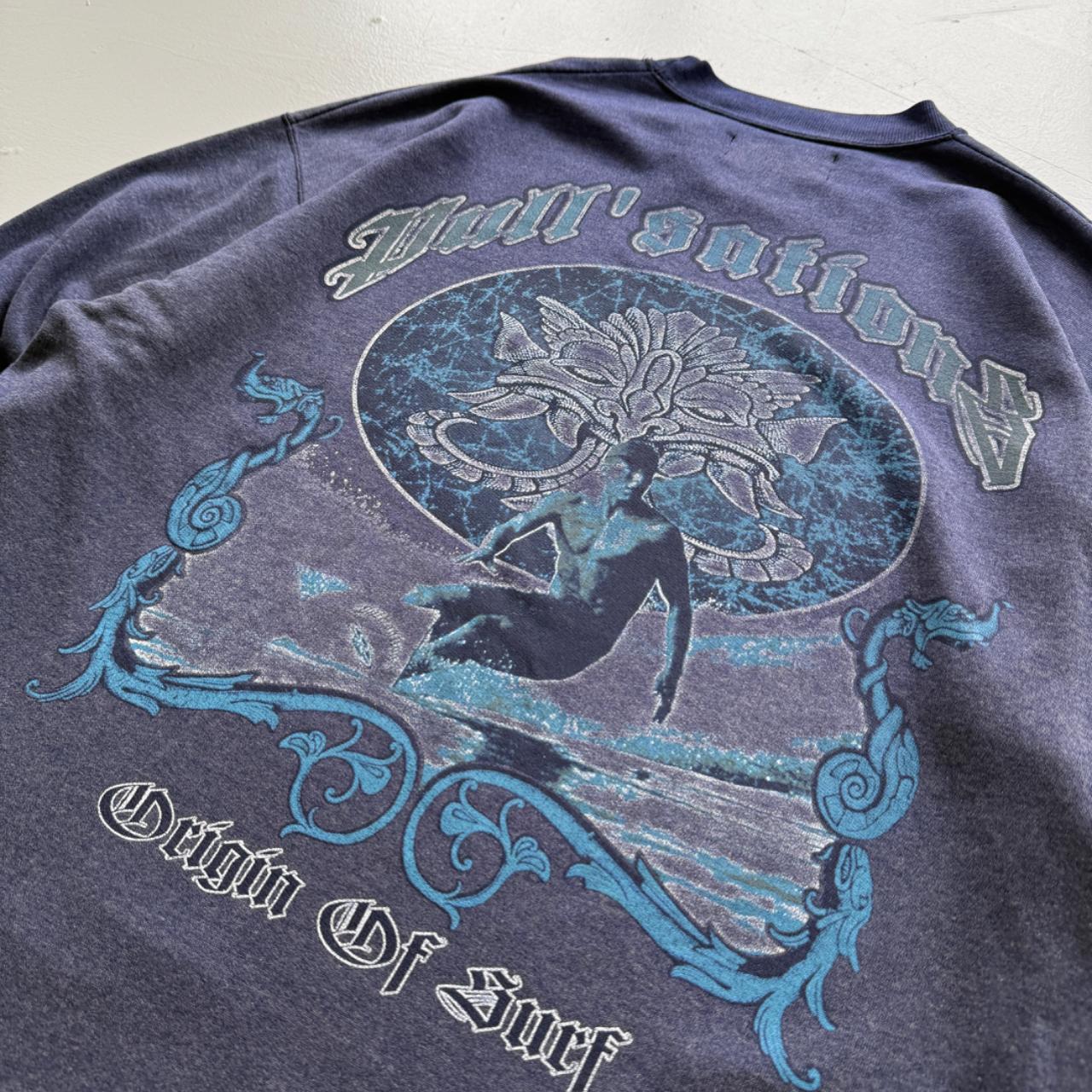 Blue Origin of Surf 90’s Vintage Surfer Graphic Sweatshirt - XL
