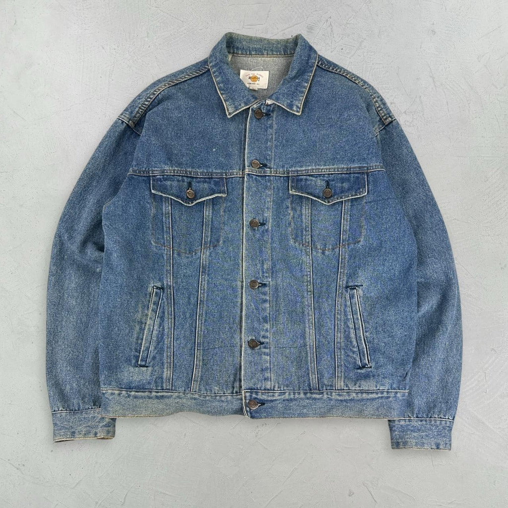 Vintage Hard Rock Denim Jacket - Large