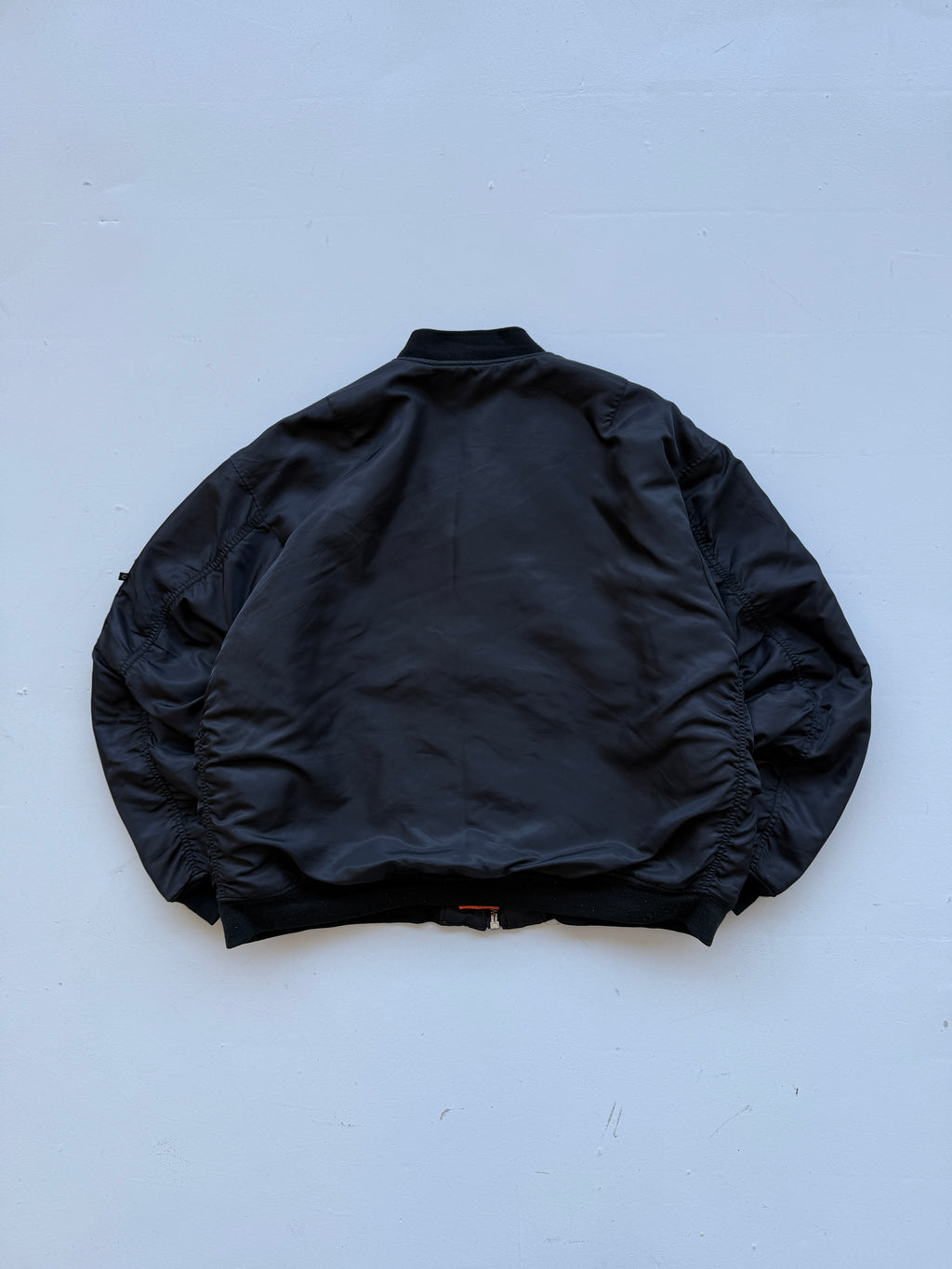 Black Reversible 90's Vintage Bomber Jacket - XXL