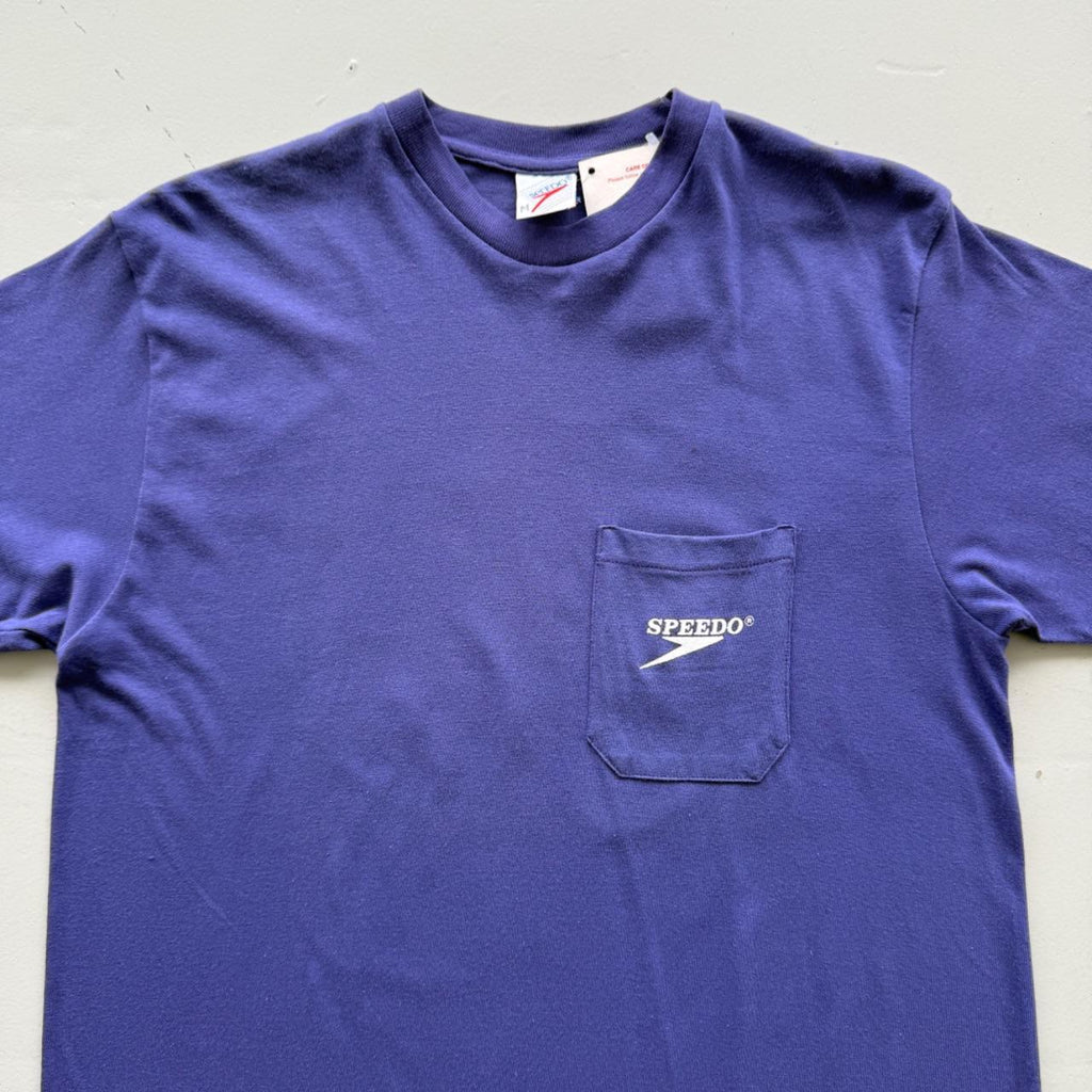 Purple Speedo 90s Deadstock Graphic T-Shirt - Medium