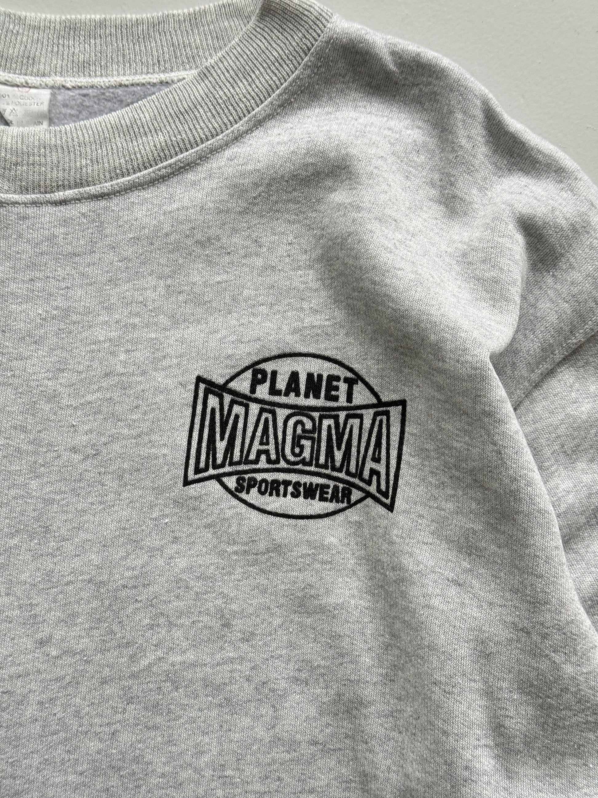 Grey Planet Magma 90's Vintage Graphic Sweatshirt Jumper - Small