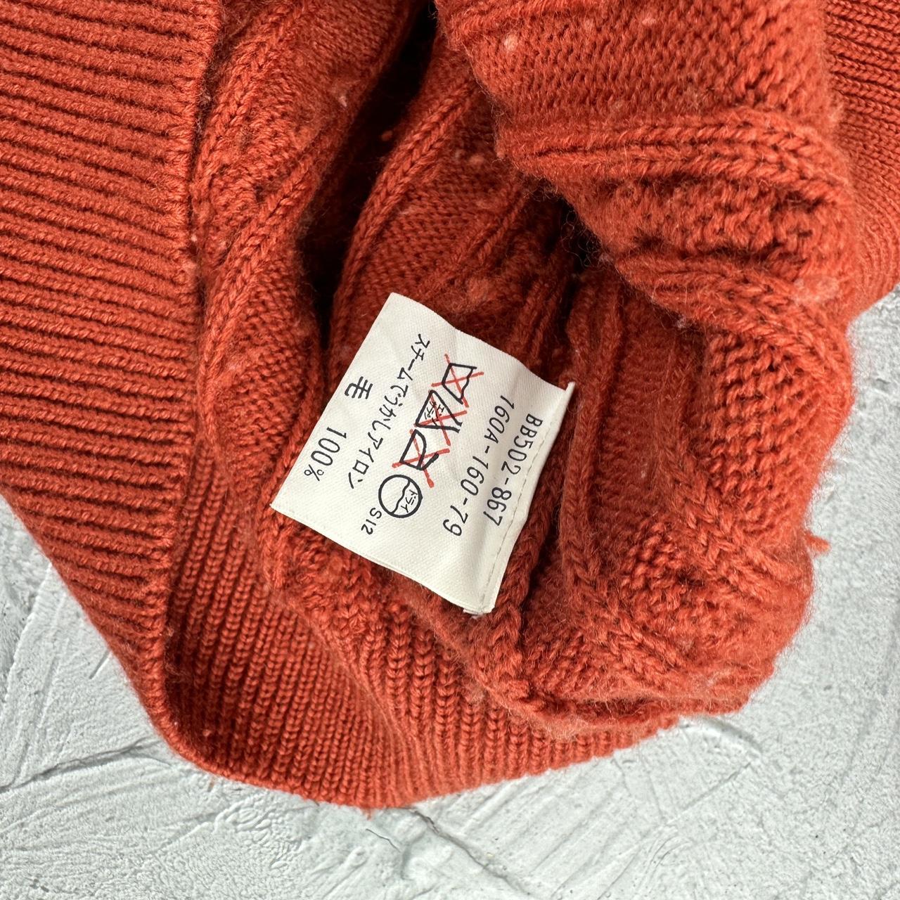 Vintage Orange Burberrys 90's Sweatshirt - Small