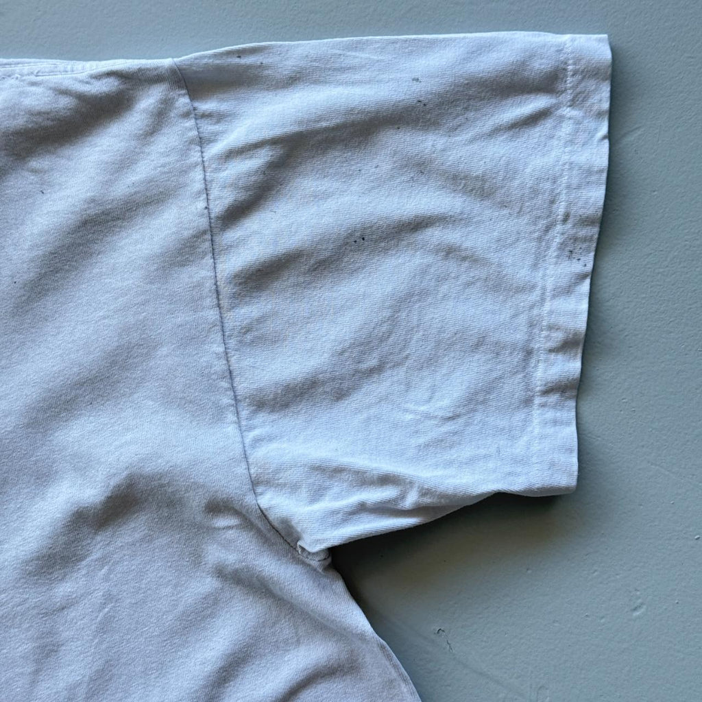 White Custom Cars Hot Rods Thrashed Vintage 90s T-shirt - XL