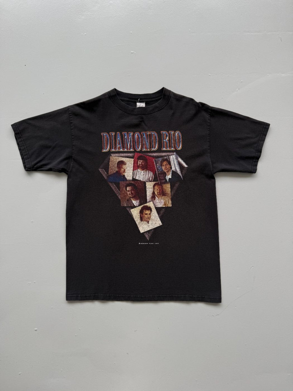 Diamond Rio 1999 Tour Vintage Graphic T-Shirt - Large