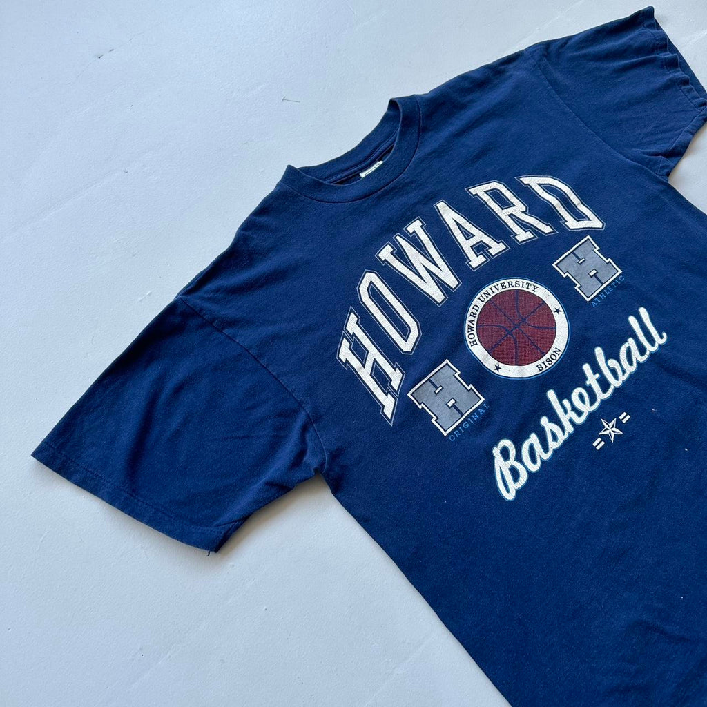Howard Basketball Navy 90s Vintage T-shirt - XL