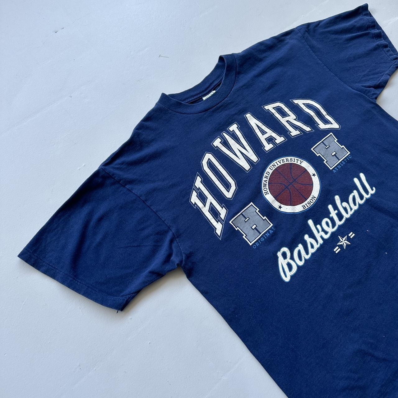 Howard Basketball Navy 90s Vintage T-shirt - XL