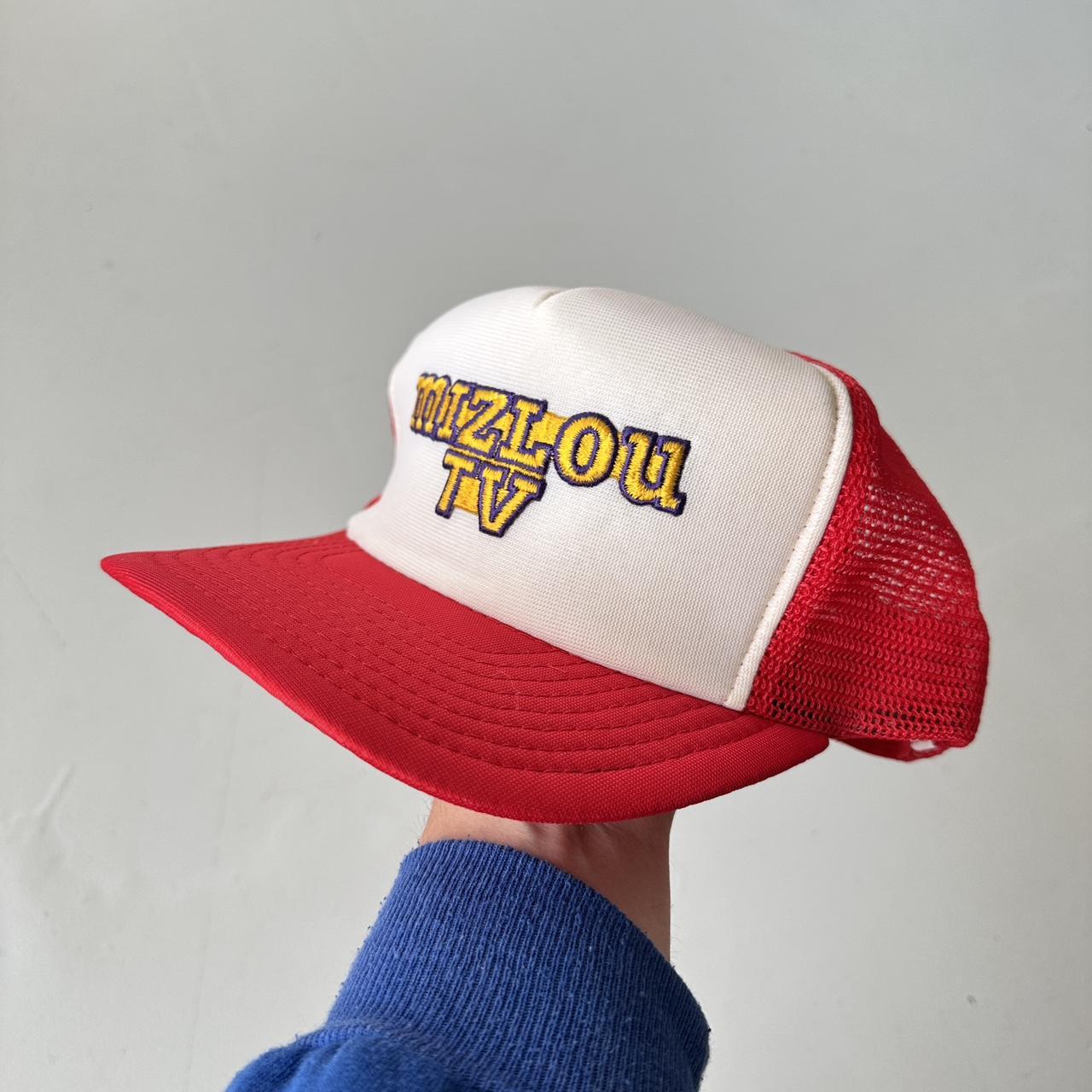 Red Mizlou TV Mesh and Foam Trucker SnapBack Cap