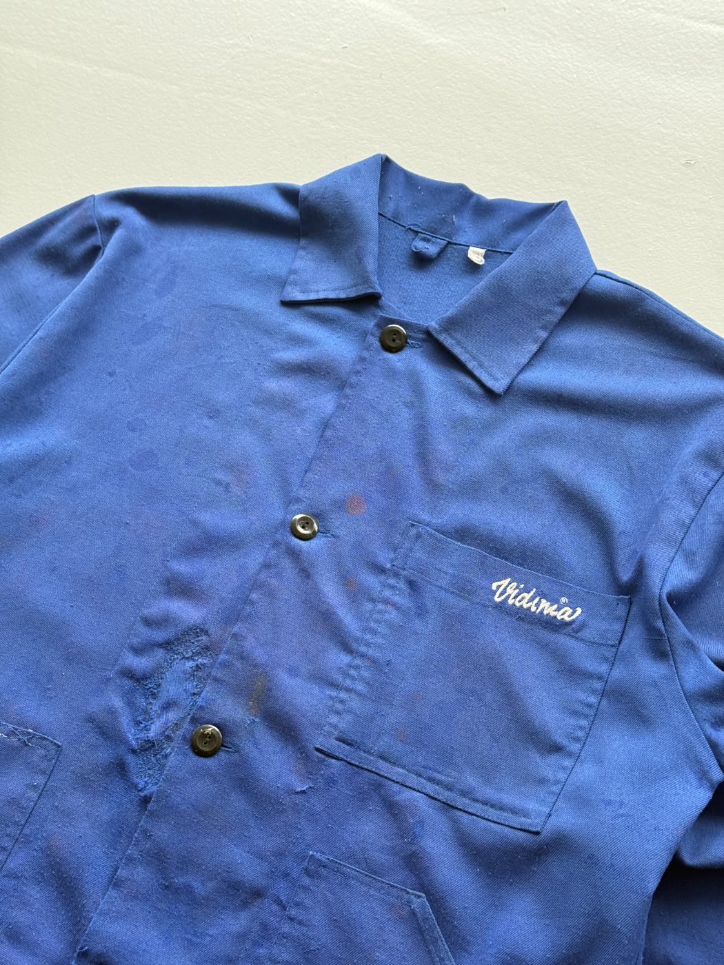 French Worker Vidima Vintage 80's Chore Jacket CH244 - Small