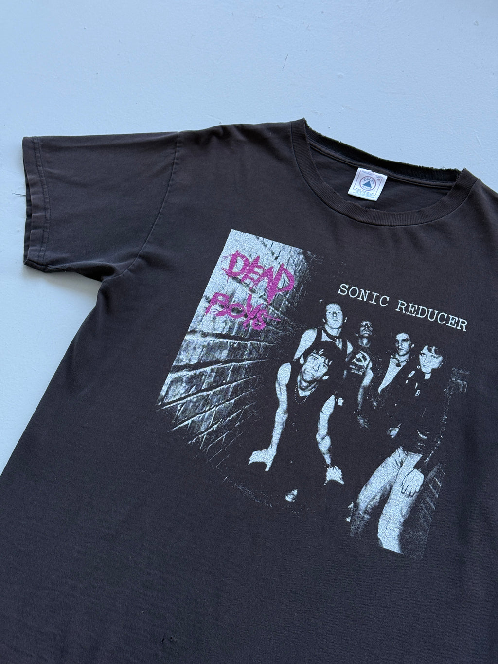 Black Dead Boys Sonic Reducer 90's Vintage Graphic T-Shirt - Medium