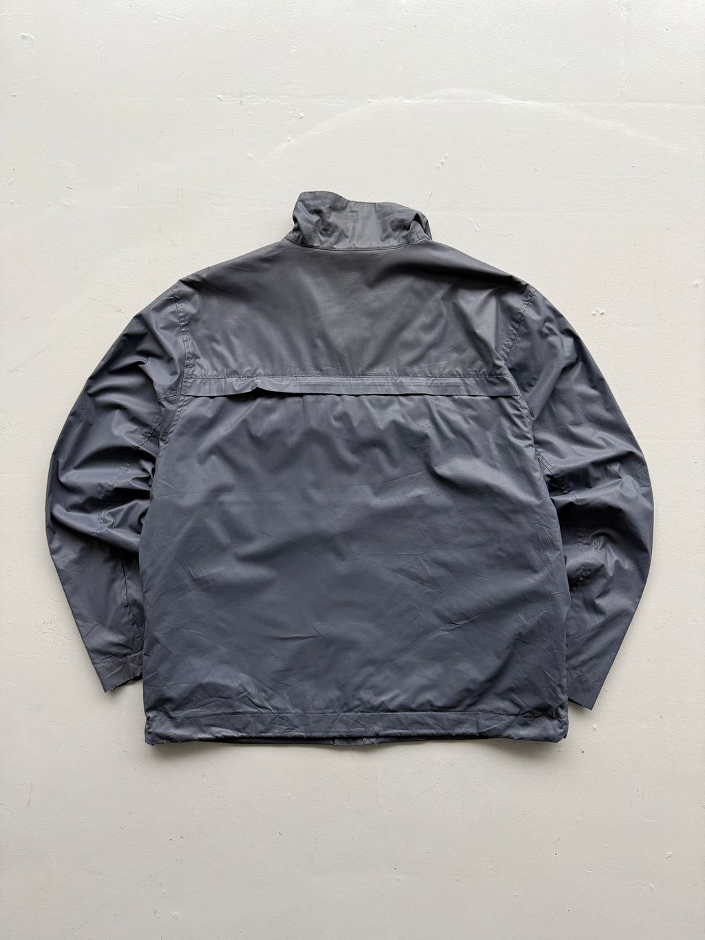 Grey Timberland 00's Vintage Lightweight Windbreaker Jacket - Medium