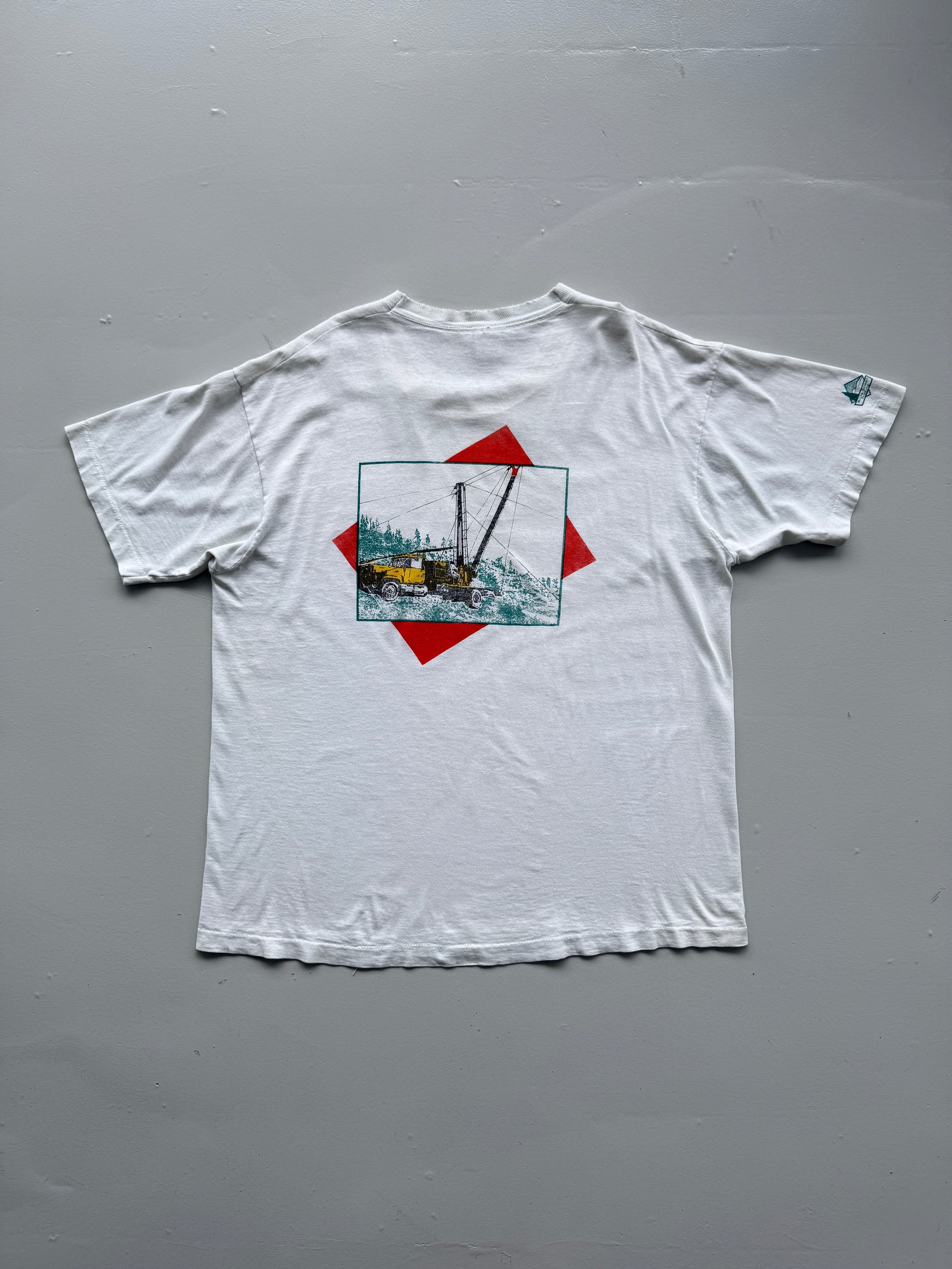 Jammin Logging 90's Single Stitch Vintage Graphic T-Shirt - XL