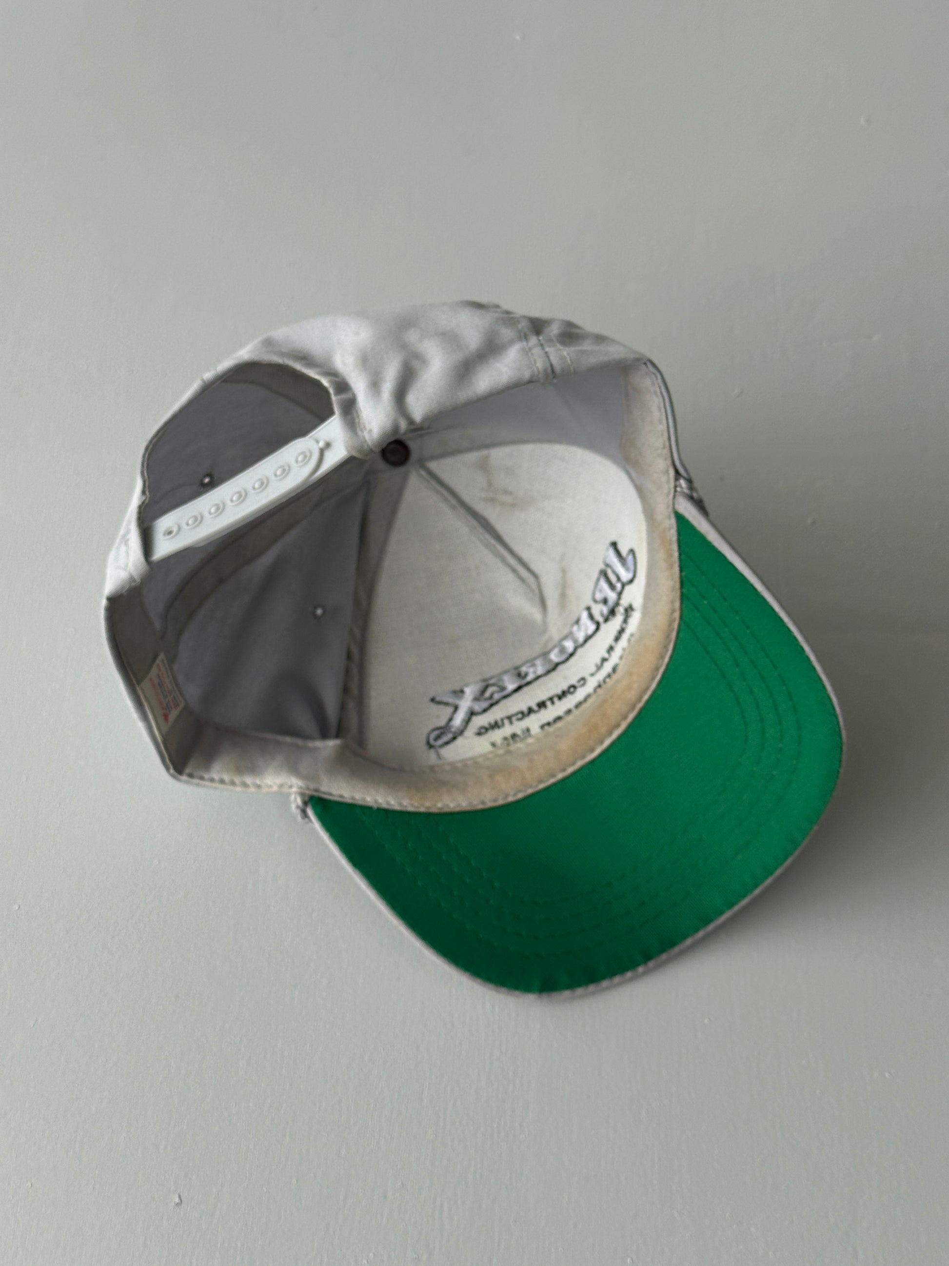 Grey J.P. Norex General Contracting 90's Vintage SnapBack Trucker Cap