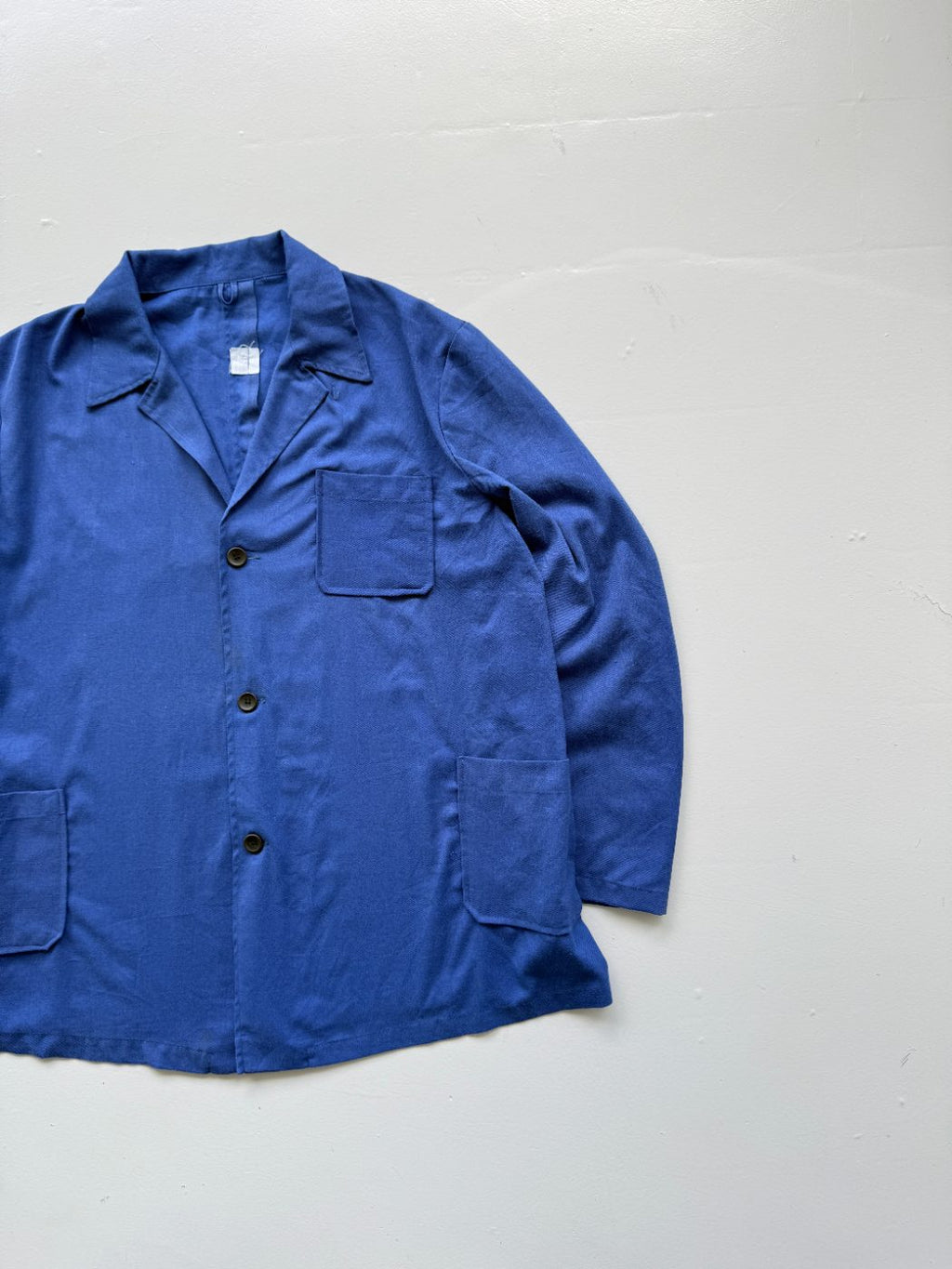 Navy Blue Vintage French Blue 90s Chore Jacket CH182 - Medium