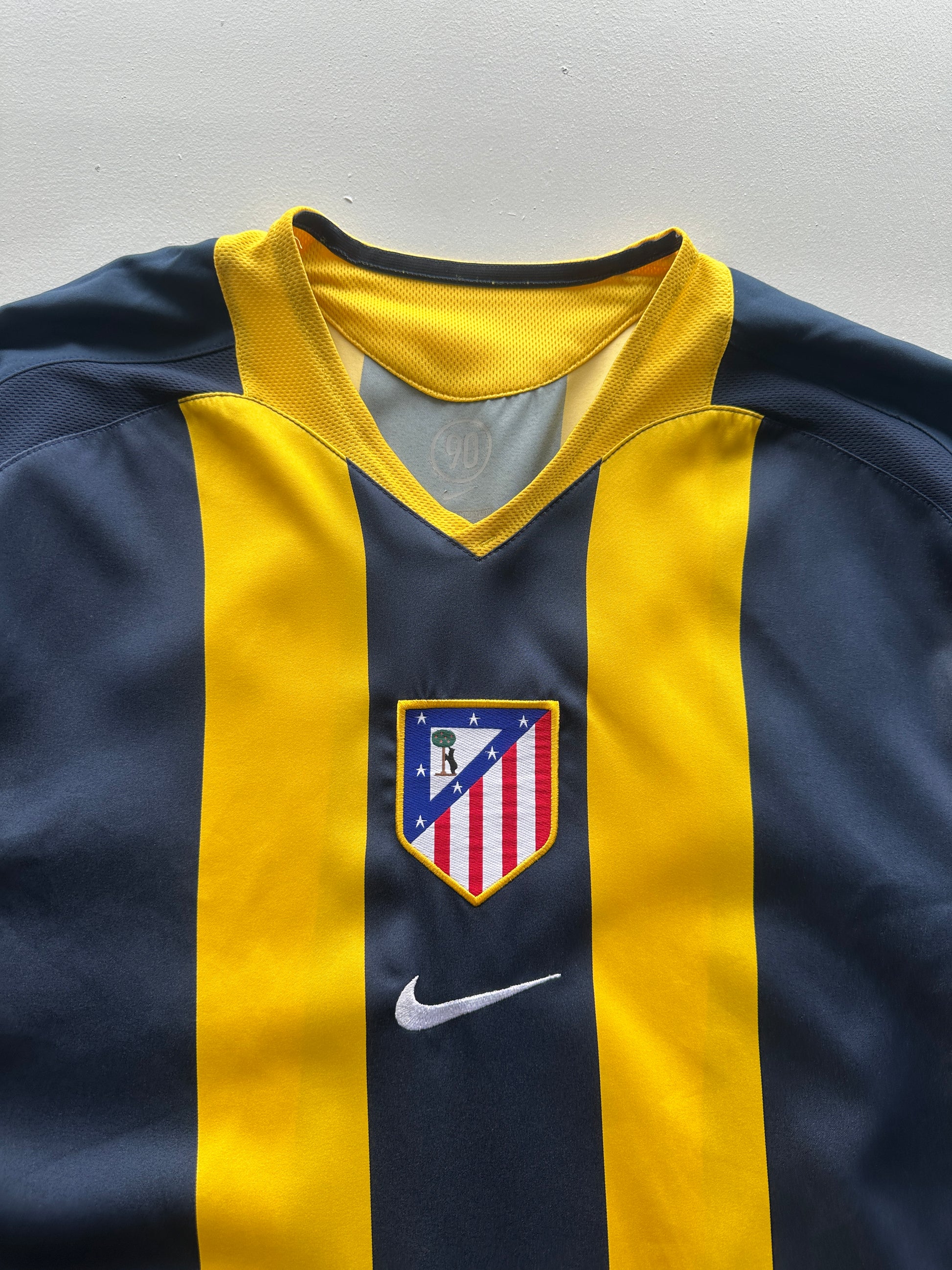 Nike Atletico Madrid 2005-06 LFP Vintage Away Football Shirt - Large