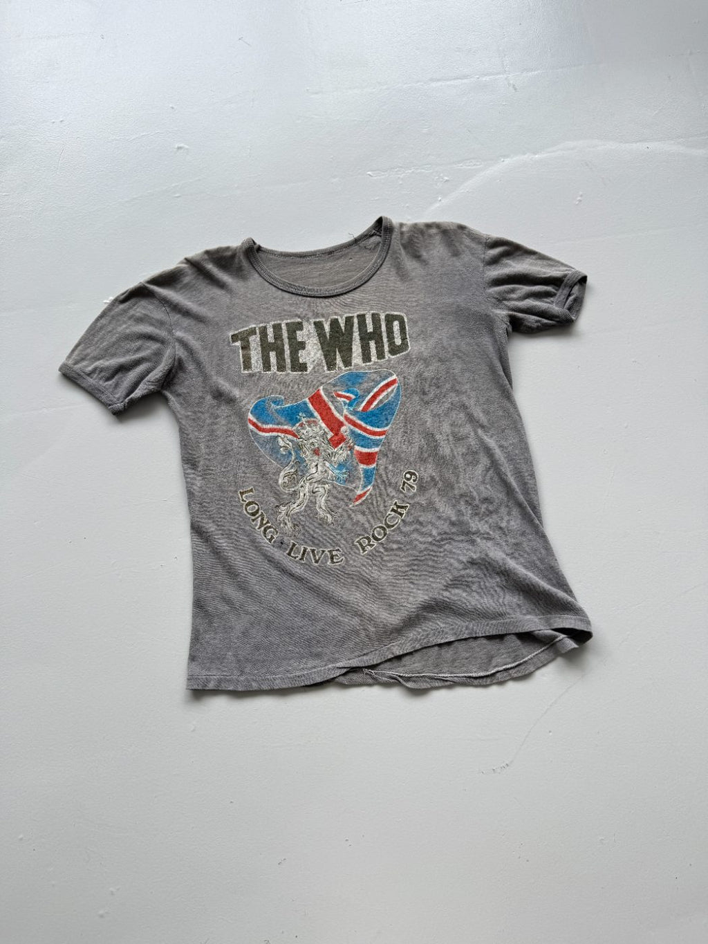 The Who Long Live Rock Rare '79 Madison Square Garden Vintage Tour T-Shirt - Sma