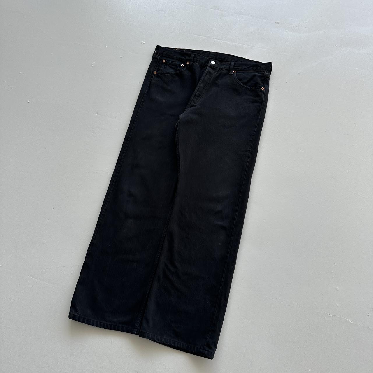 Black Straight Leg Levi’s 501 Denim Jeans - 34" x 29"