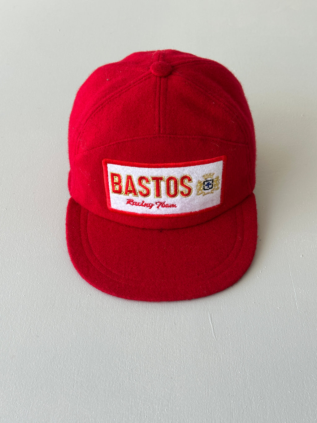Red Bastos Racing Team 80's Vintage SnapBack Trucker Cap