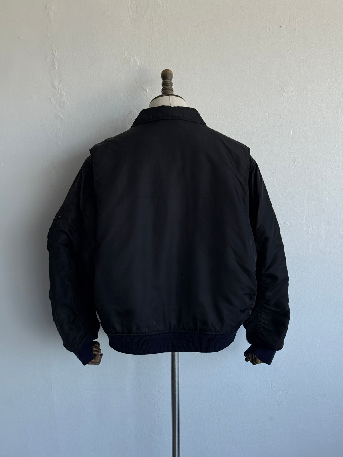 Black Buster 90's Vintage MA-1 Bomber Jacket - XL