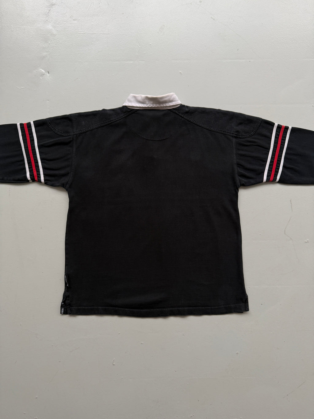 Guinness Draught Vintage Long Sleeve Rugby Polo - Large