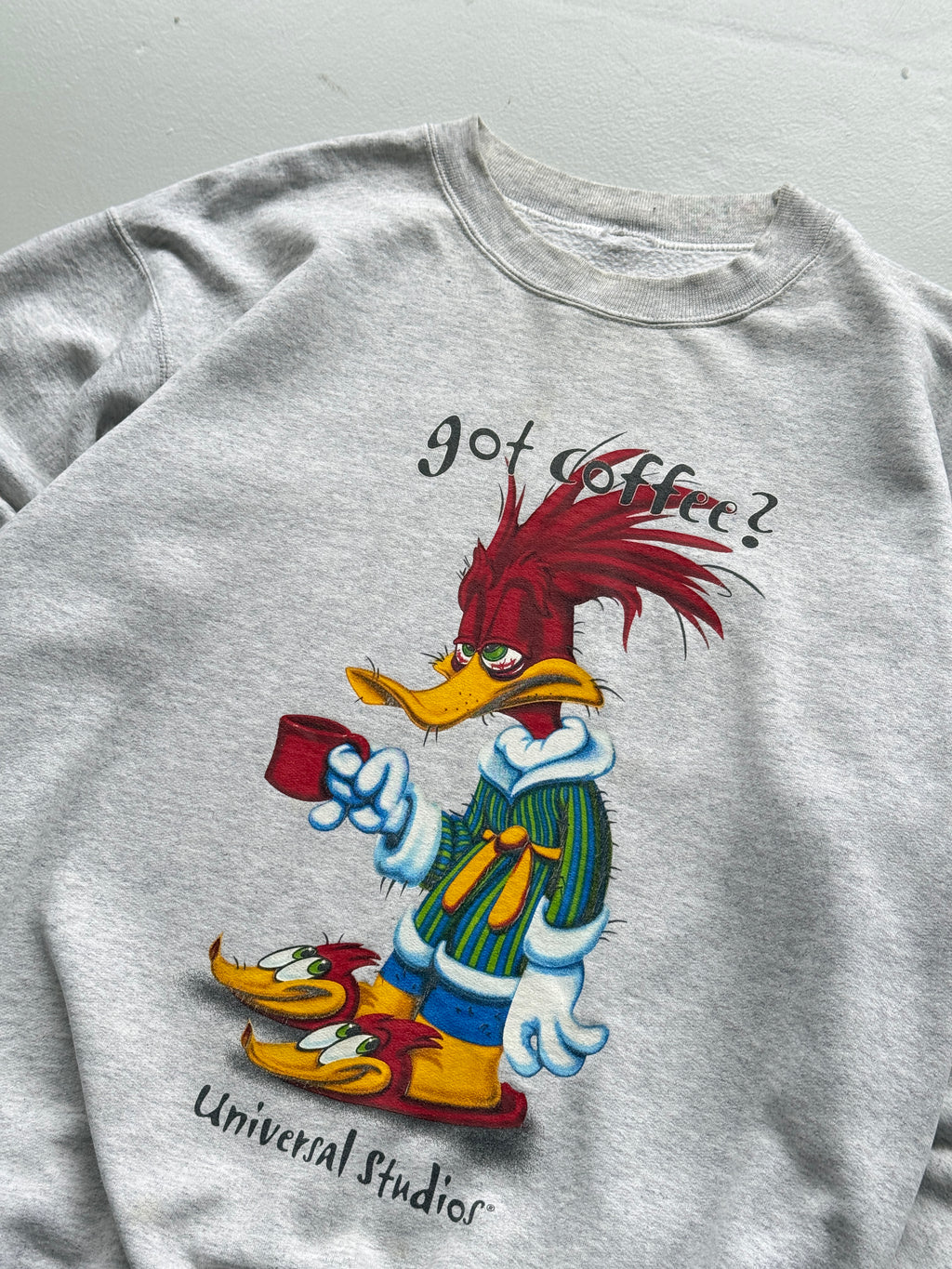 Woody Woodpecker Universal Studios 90's Vintage Sweatshirt - detail photo 4