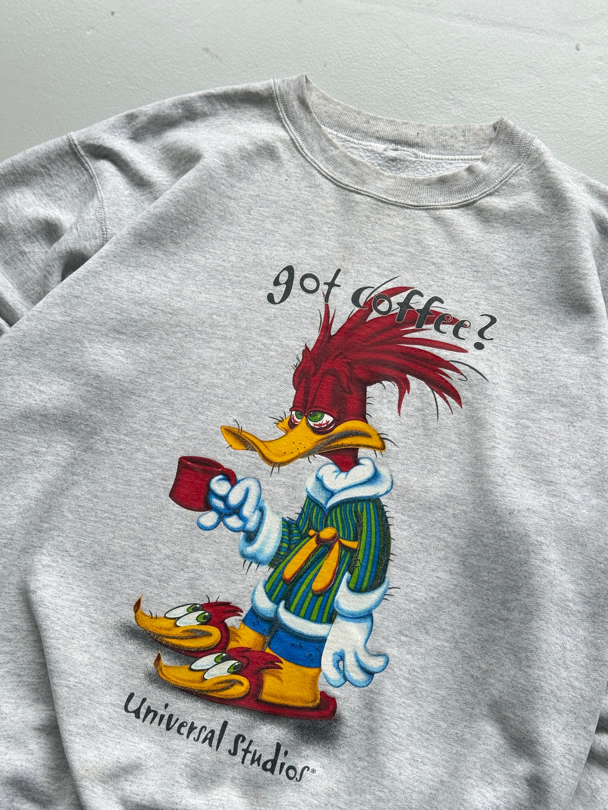Woody Woodpecker Universal Studios 90's Vintage Sweatshirt - detail photo 4
