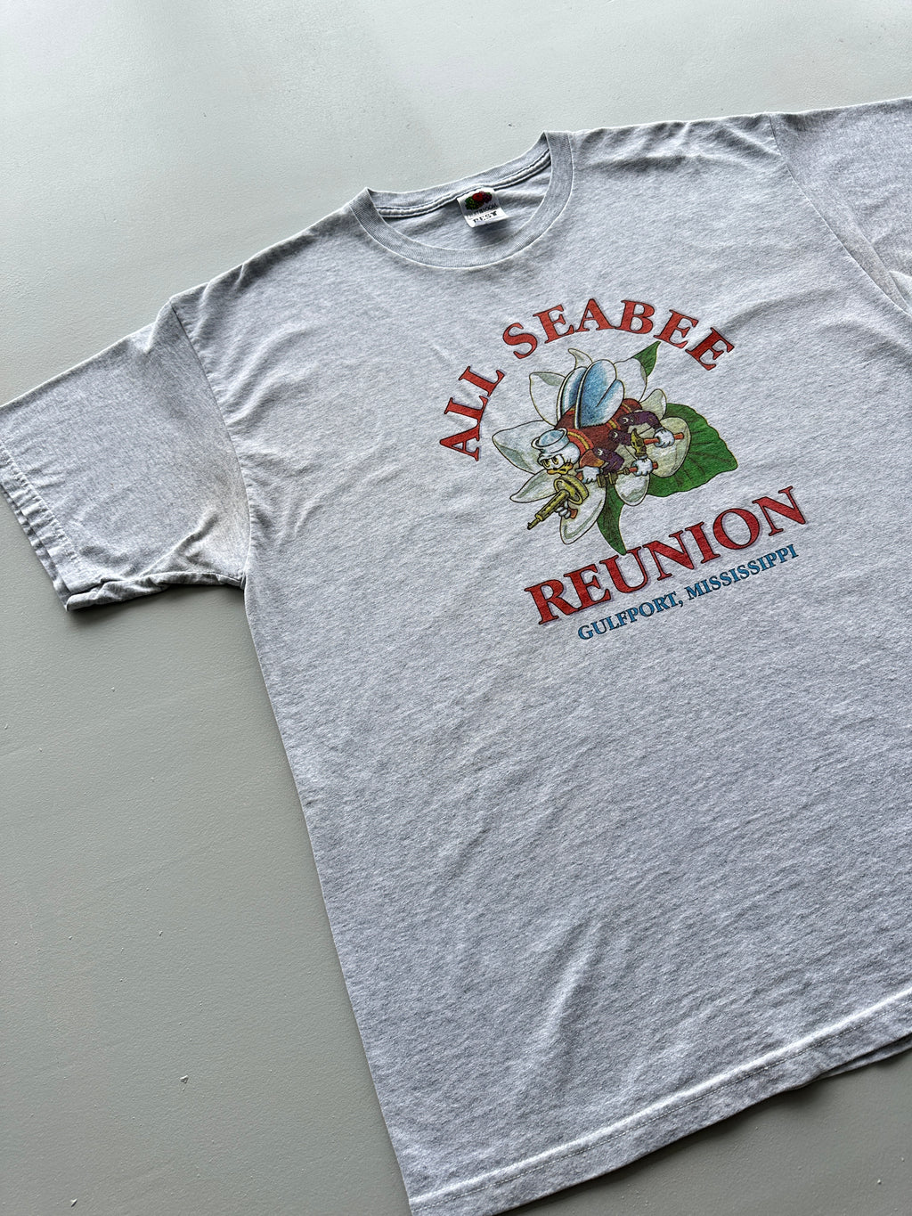 Fruit of the Loom All Seabee Reunion 90's Vintage T-Shirt - XL