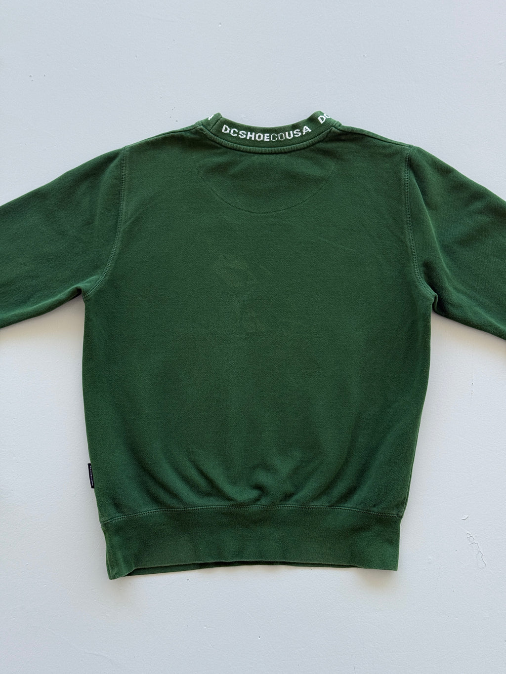 Green DC Shoes 00's Vintage Y2K Skate Crewneck Sweatshirt - XS