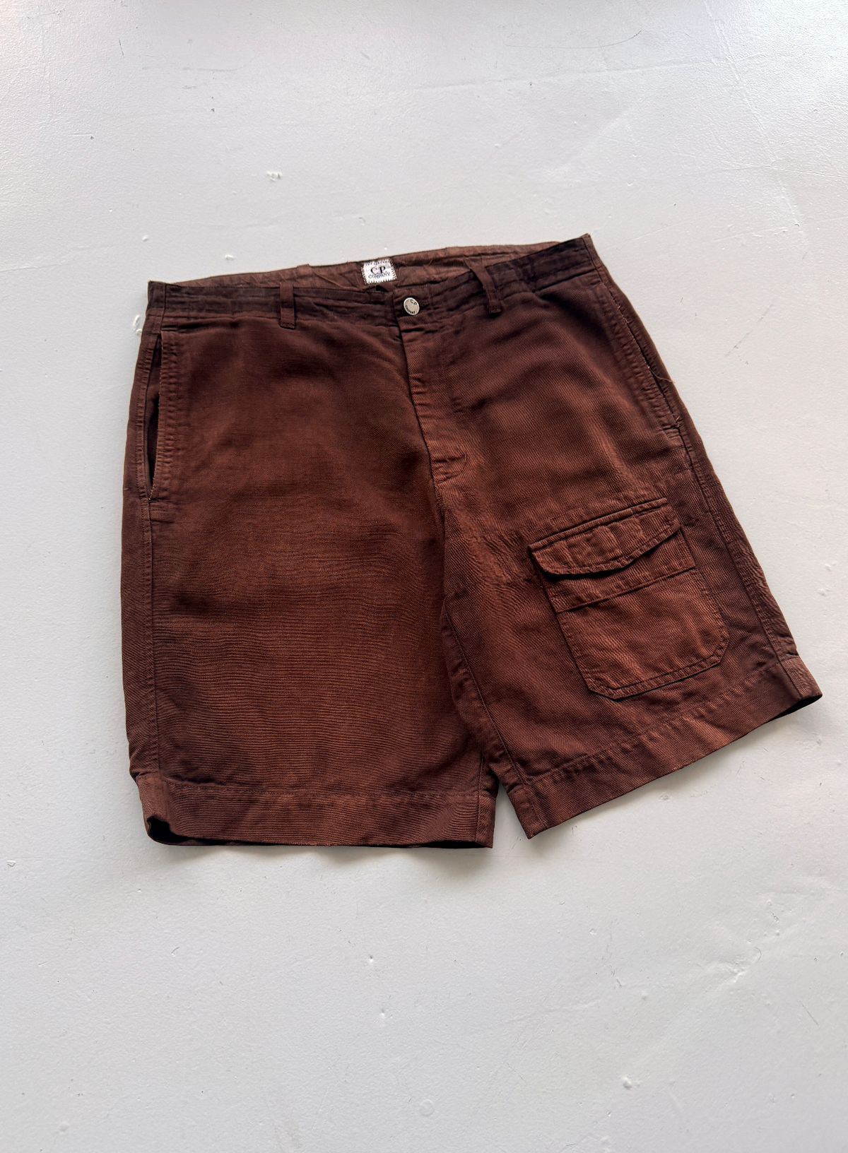 Brown CP Company Cargo 00's Vintage Shorts - 36