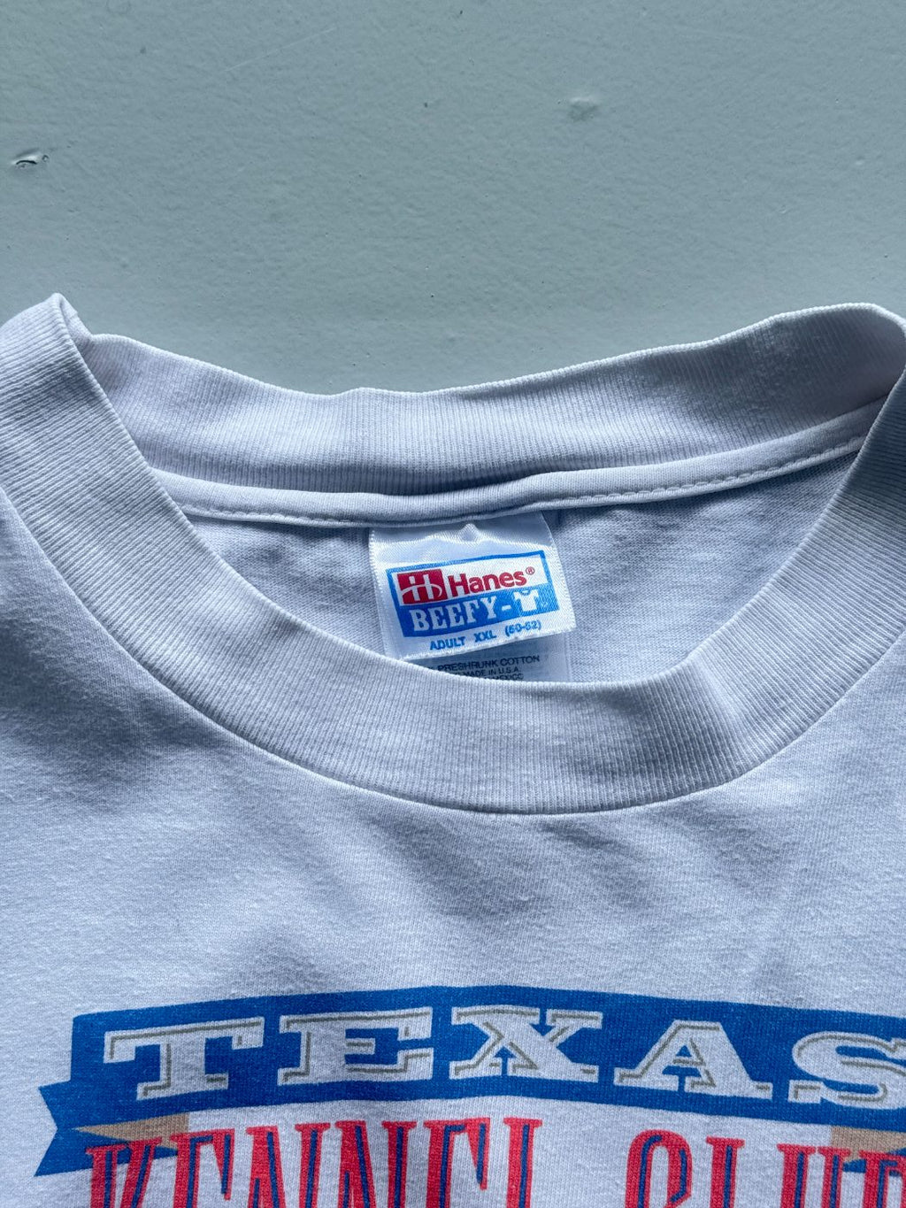 Hanes Beefy-T Texas Kennel Club 100 Years Vintage Graphic T-Shirt - XL