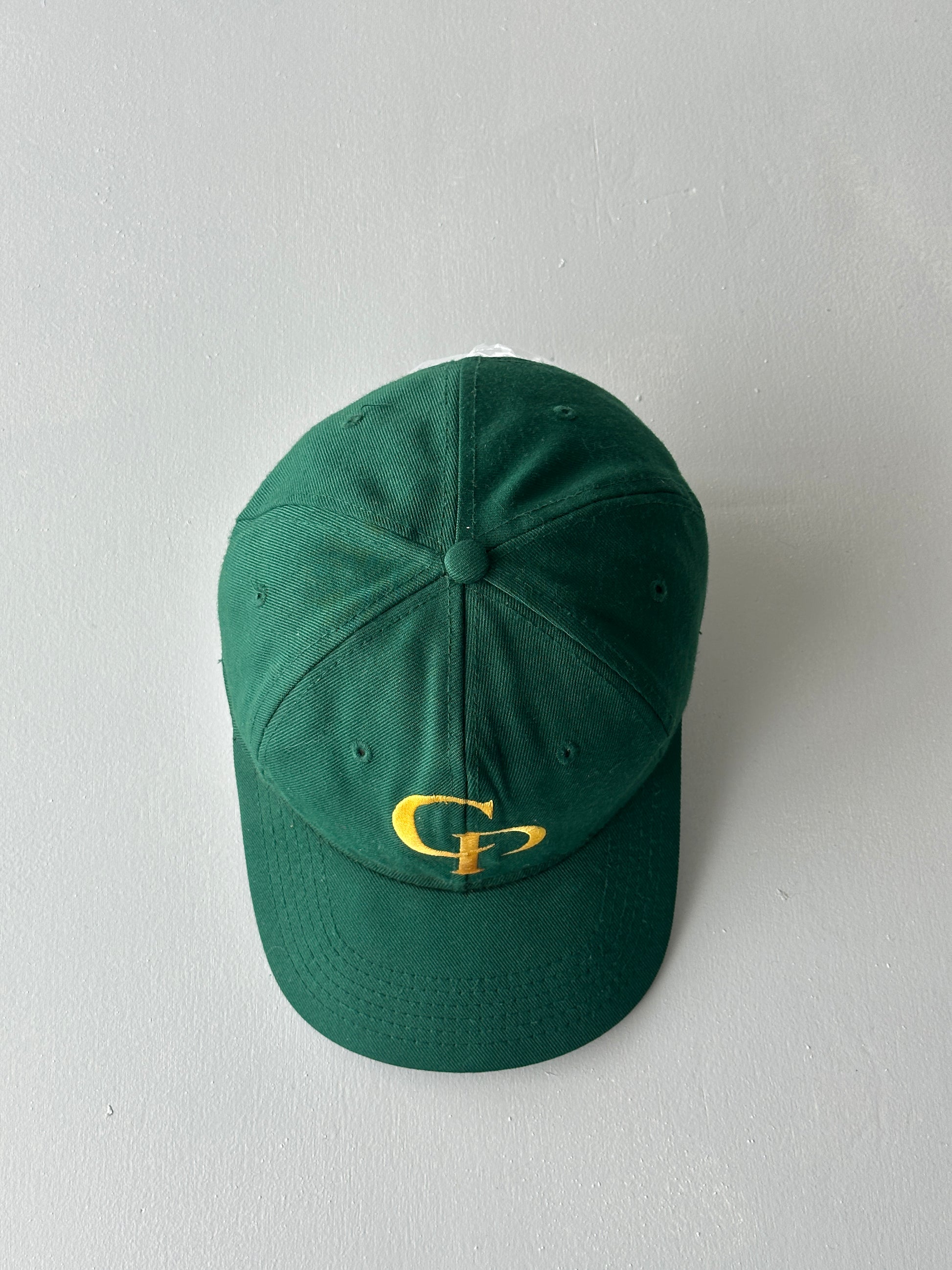 Green CP Monogram 90's Vintage SnapBack Trucker Cap