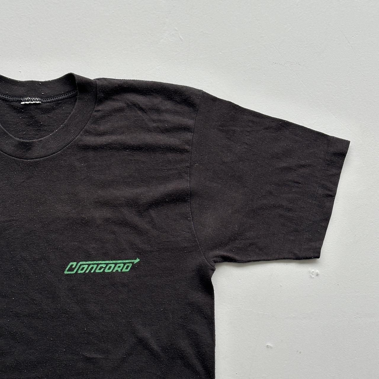 Black Concord 90s Vintage Graphic T-Shirt - Medium