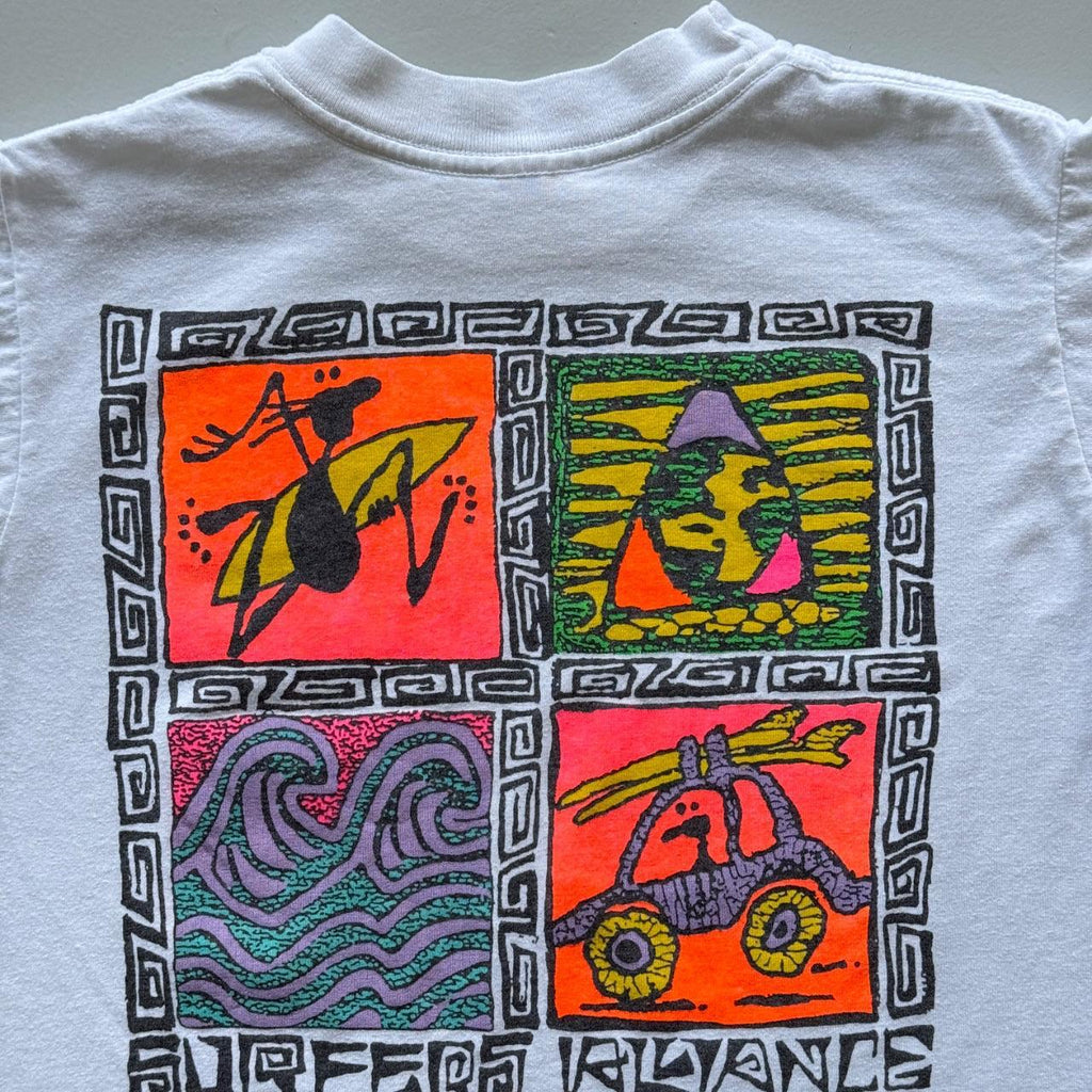White Surfers Alliance 90s Surf Vintage T-shirt - XS