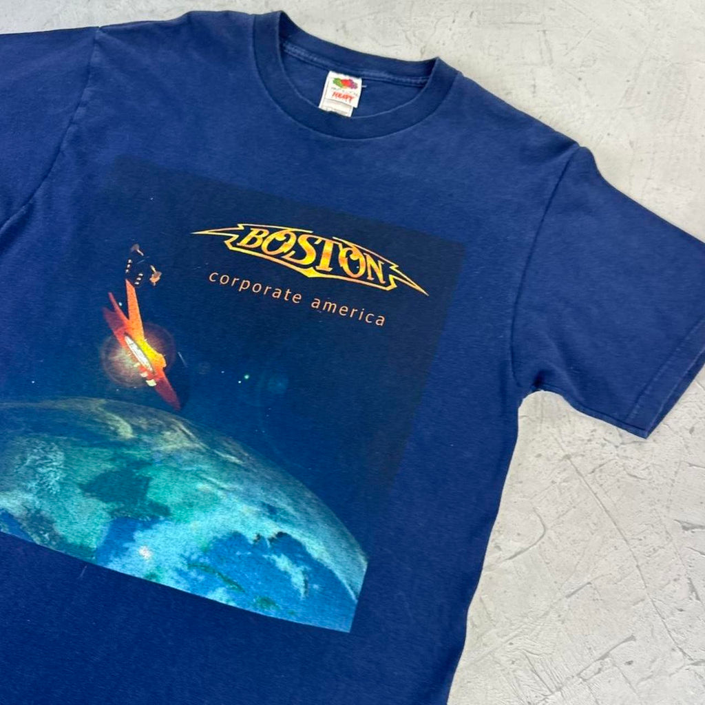 Boston 2003 00’s vintage Navy T-shirt - Large