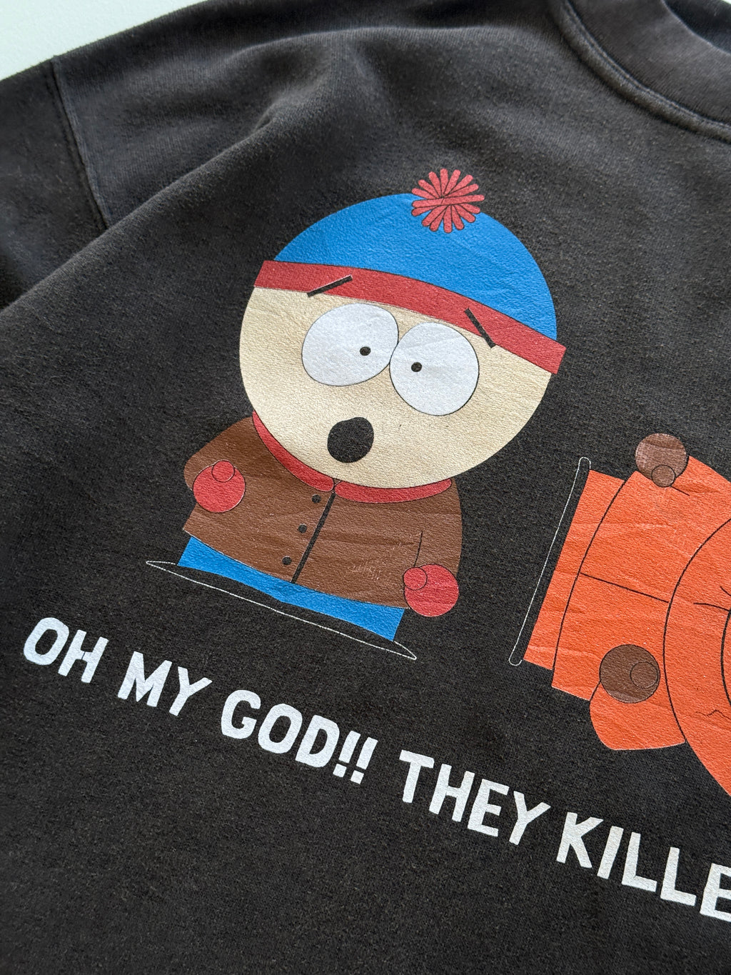 South Park They Killed Kenny 90's Vintage Graphic Sweatshirt - XL