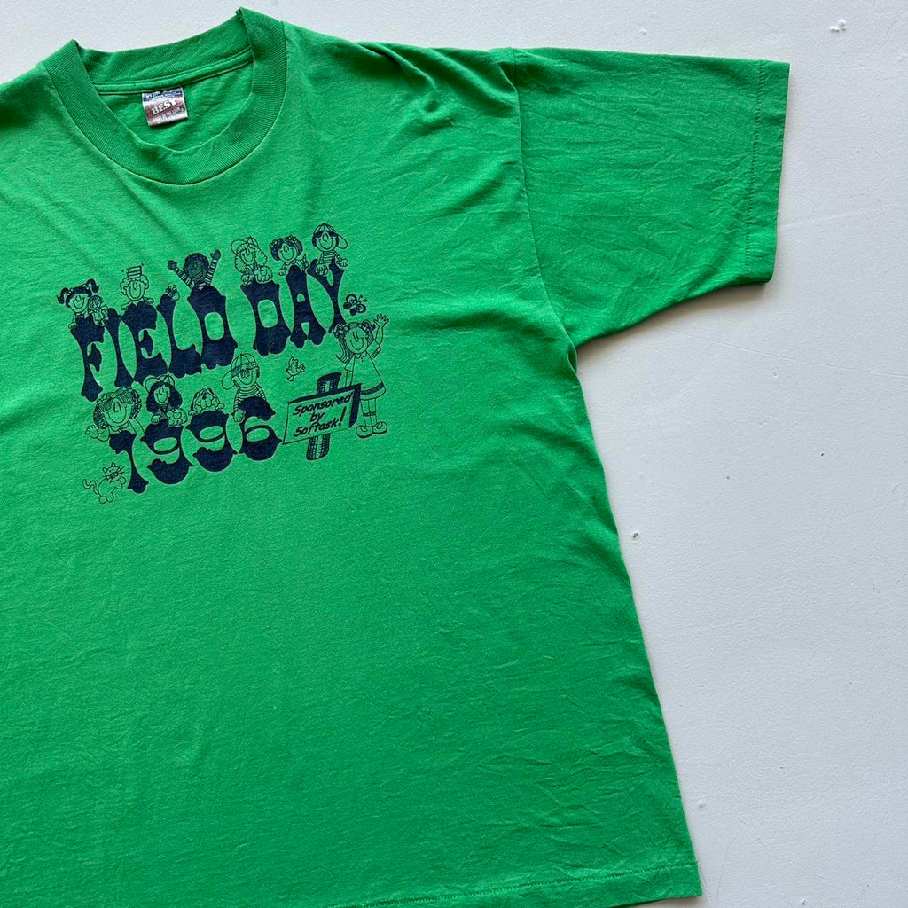 Green Field Day 90s Vintage T-shirt - XL
