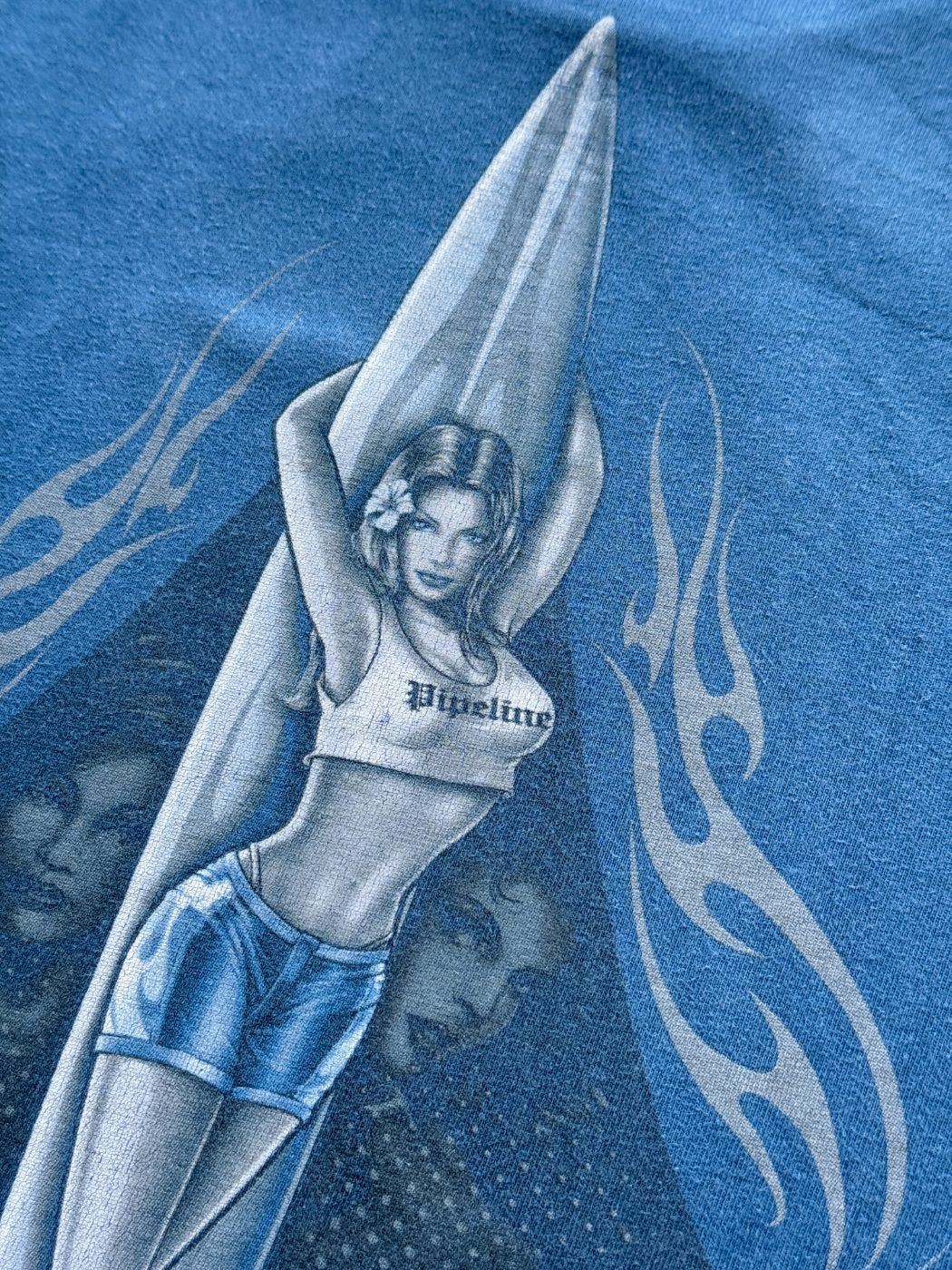 Breakdown Pipeline Hawaii Vintage Surf T-Shirt - 2XL