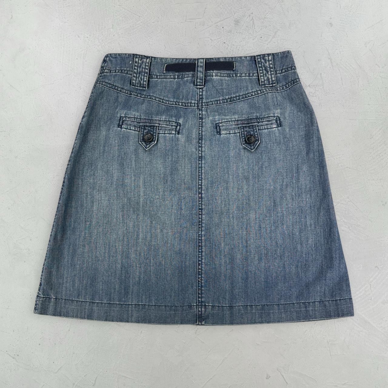 Talbots Denim Over-dyed Vintage Y2K Mini Skirt - W29 L20