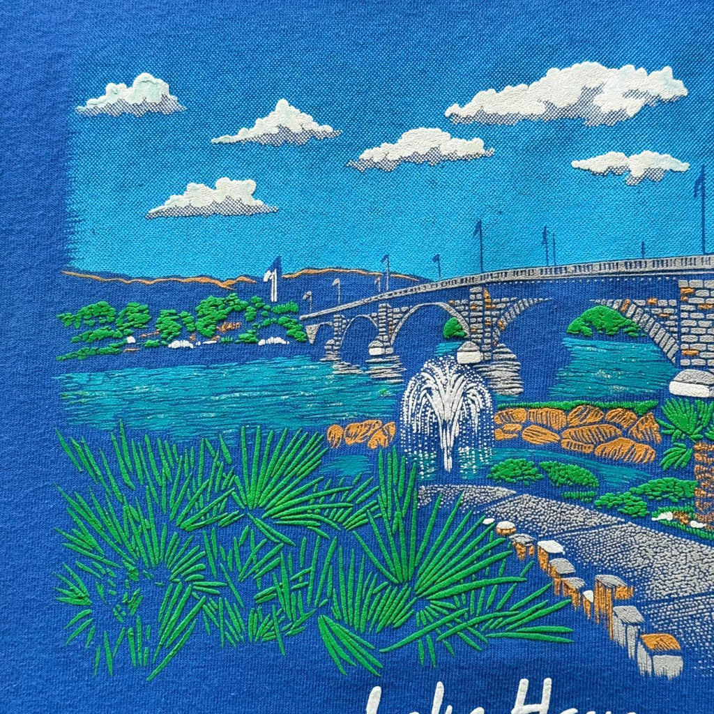 Blue Arizona Tourist Vintage 90s T-shirt - Medium