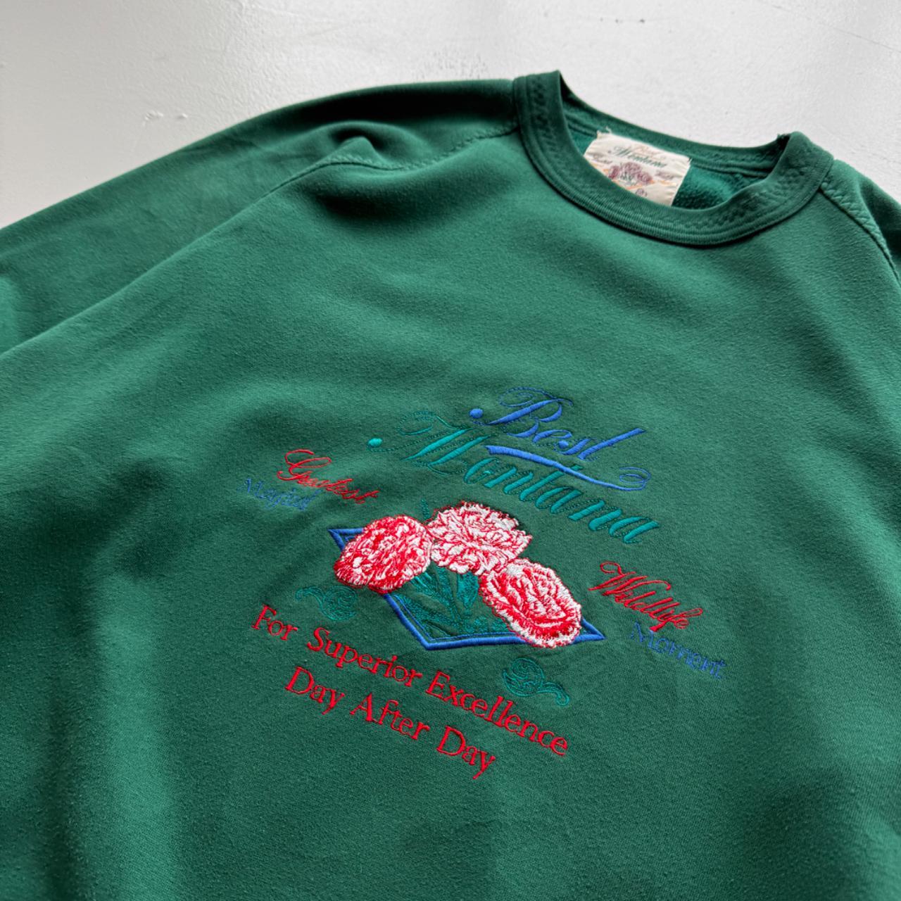 Green Best Montana 90’s Vintage Graphic Sweatshirt - XL