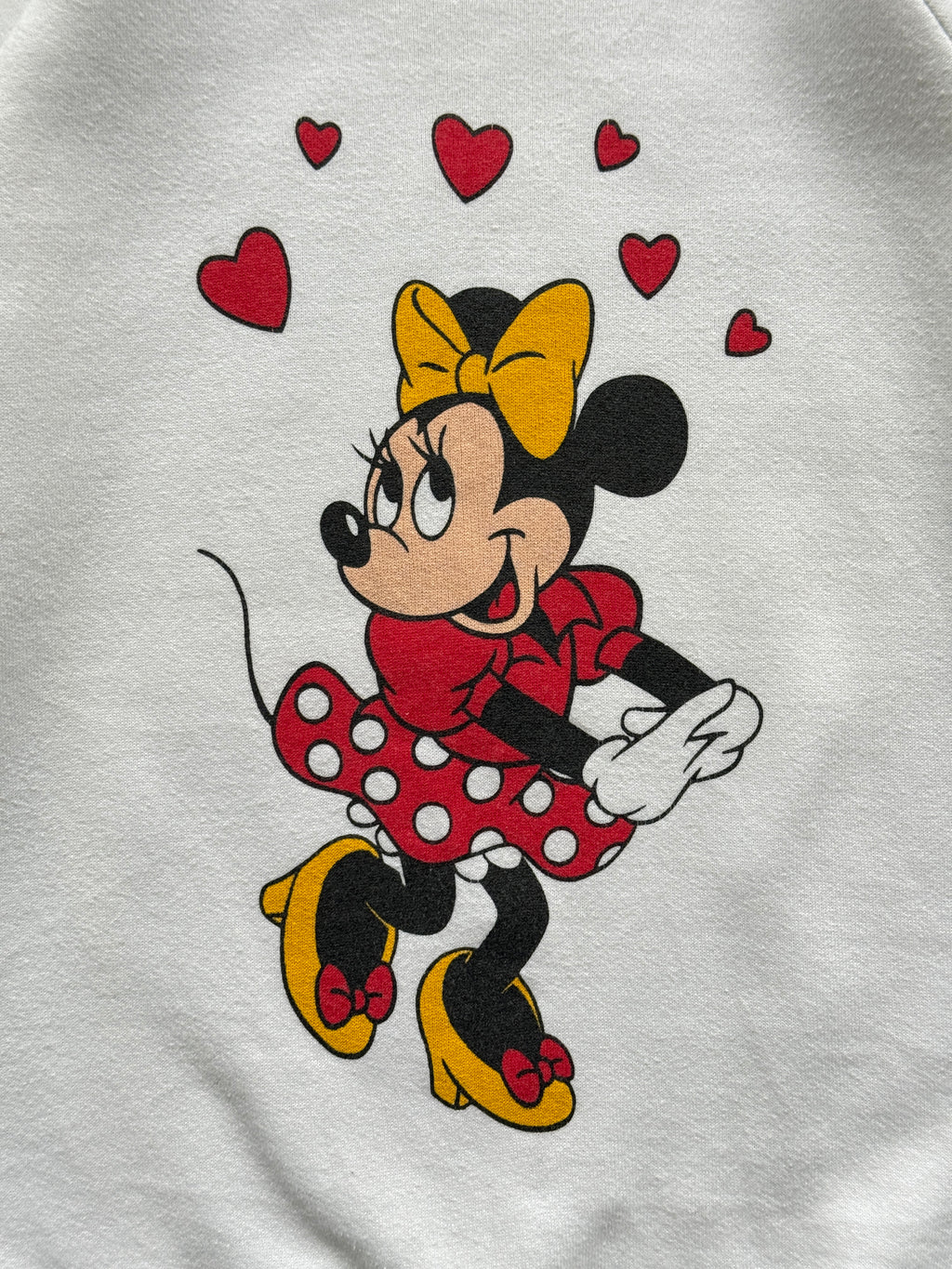 Disney Minnie Mouse Character Fashions 80's Vintage Sweatshirt - Small 6/8