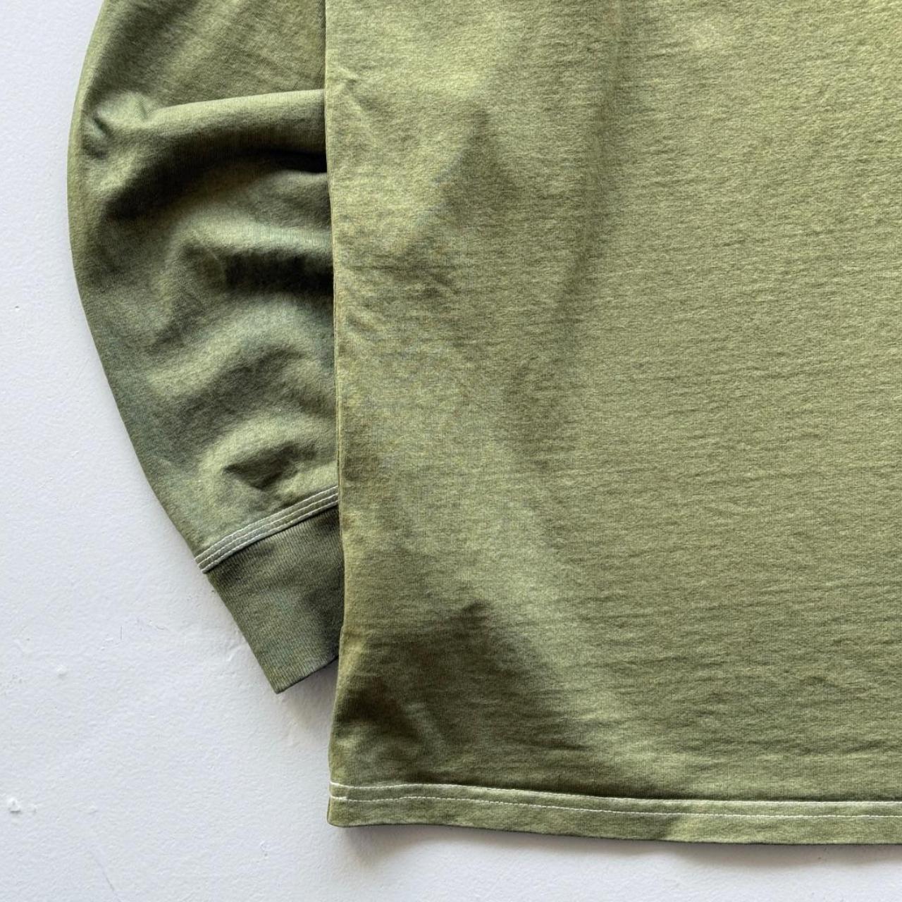 Green Overdyed Carhartt 90's Long Sleeve Vintage T-shirt - XXL