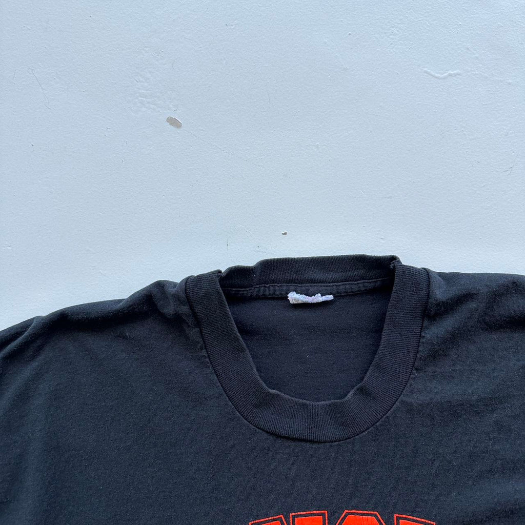 Linsly School Basketball Black 90s Vintage T-shirt - XL