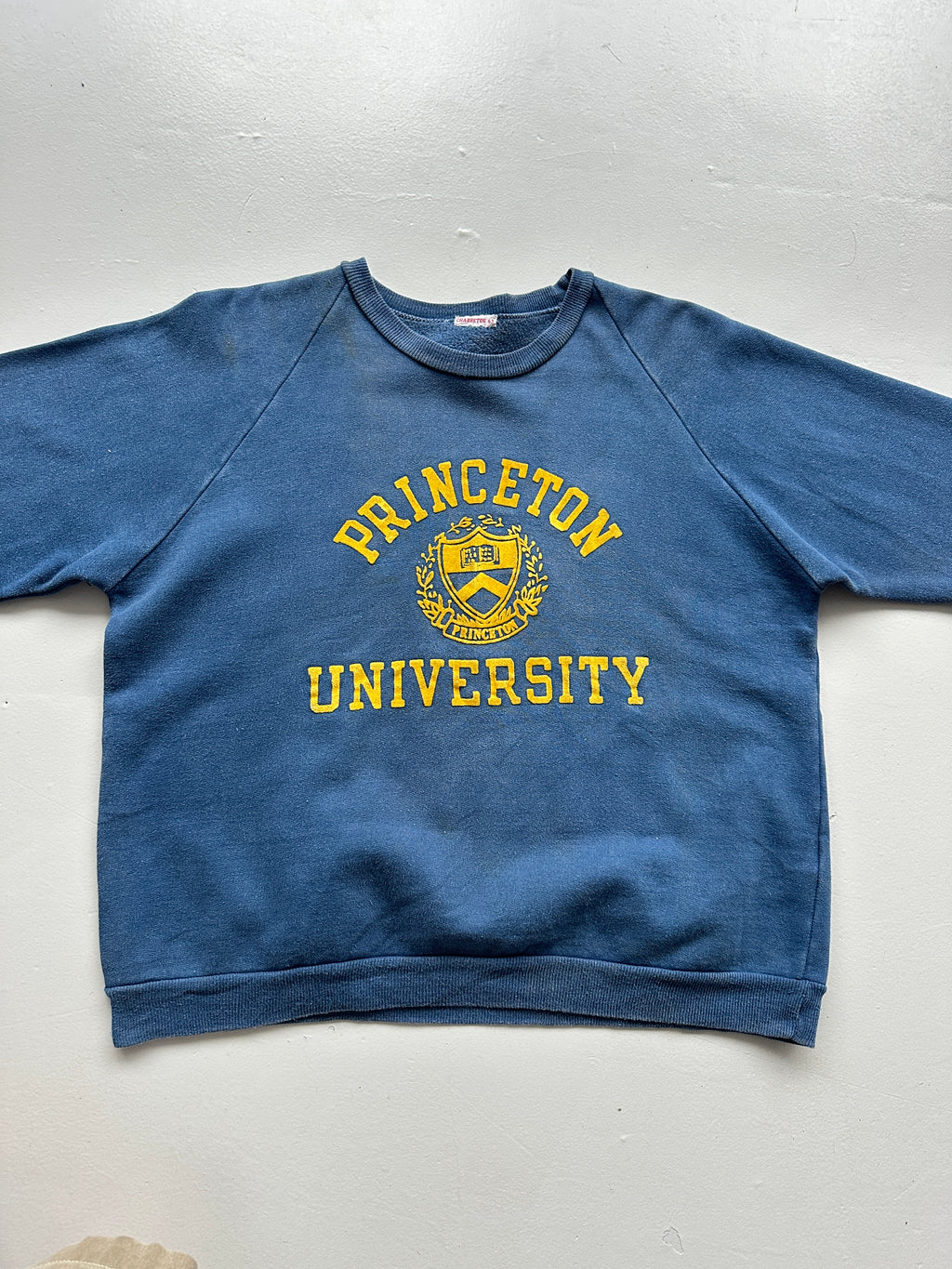 Blue Princeton University 1963 60's/70's Vintage Sweatshirt - Women's 8-10