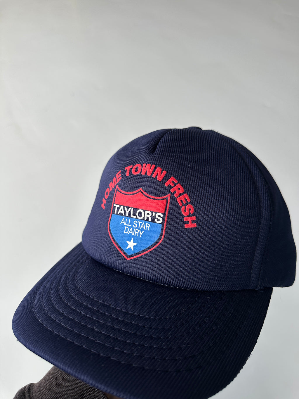 Navy Taylor's All Star Dairy Vintage SnapBack Cap
